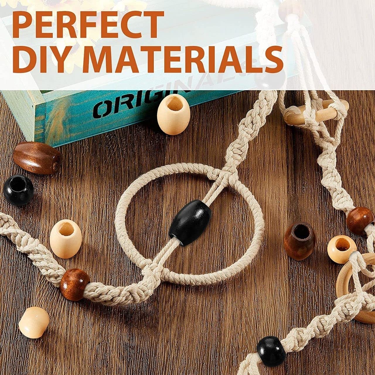 Assorted Wooden Beads - Image 4
