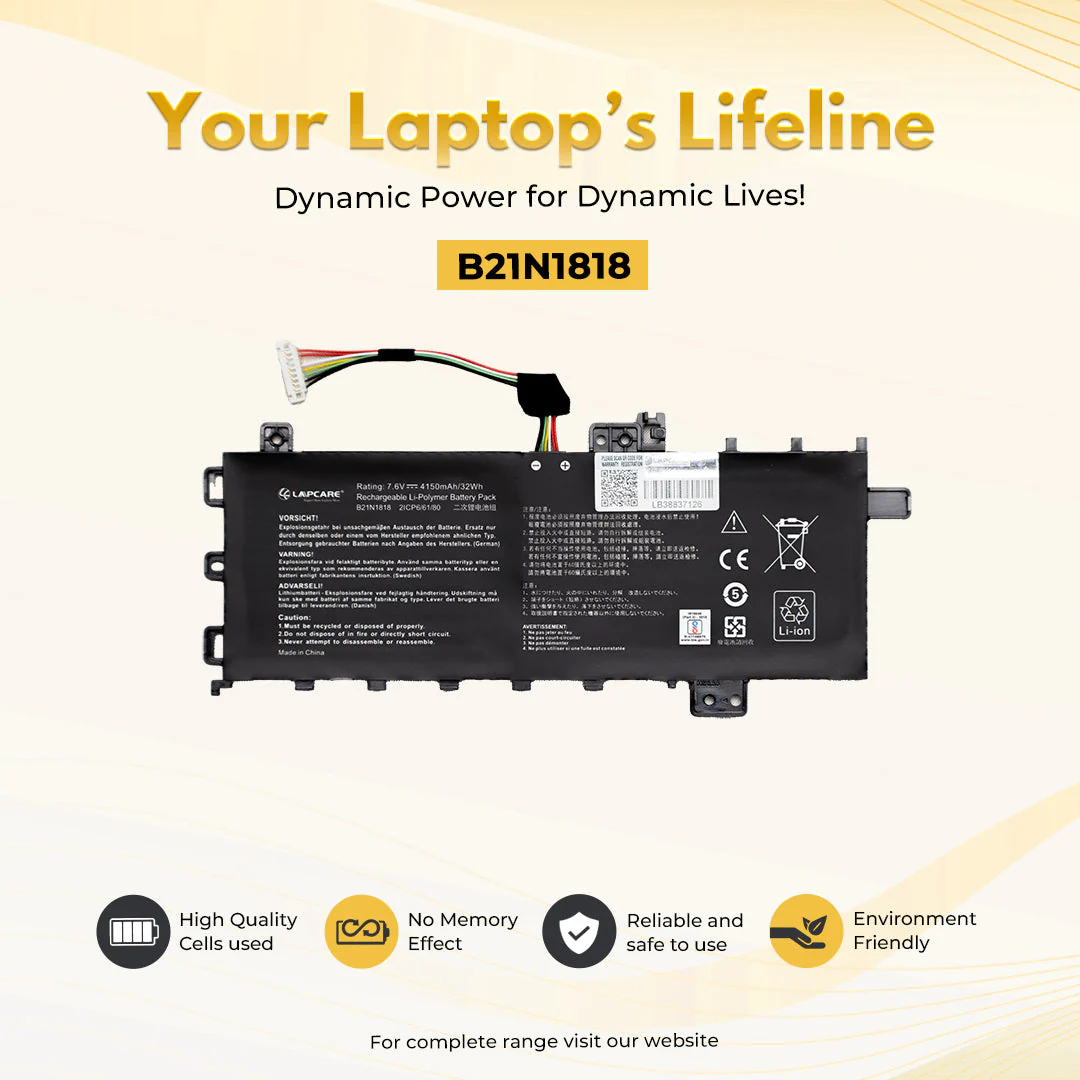 Asus B21N1818 Battery - Image 2