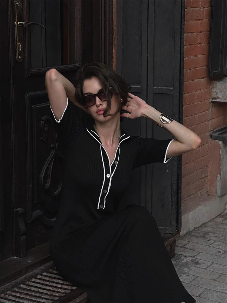 Aubree Knit Maxi Dress - Image 6