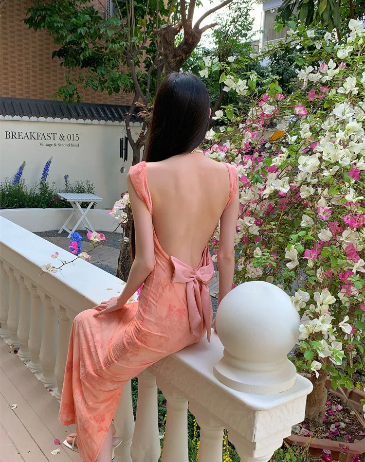 Aubrey Backless Dress - Image 4