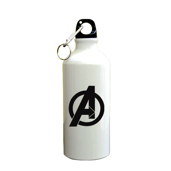 Avenger SuperHero Printed Sipper (600ml, Aluminium)