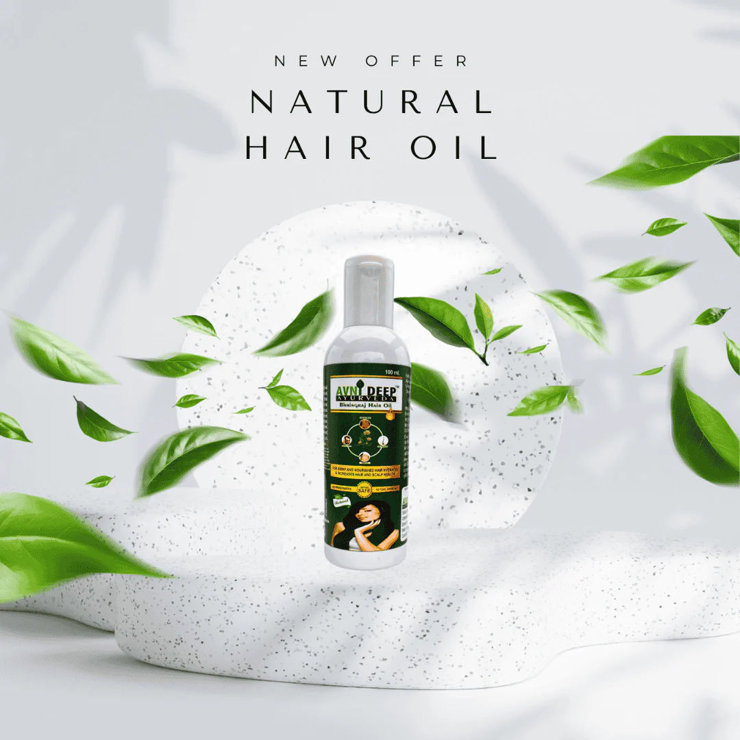 Avnideep Ayurvedic Herbal Hair Oil – With Bhringraj, Amla & Neem | 100ml - Image 4