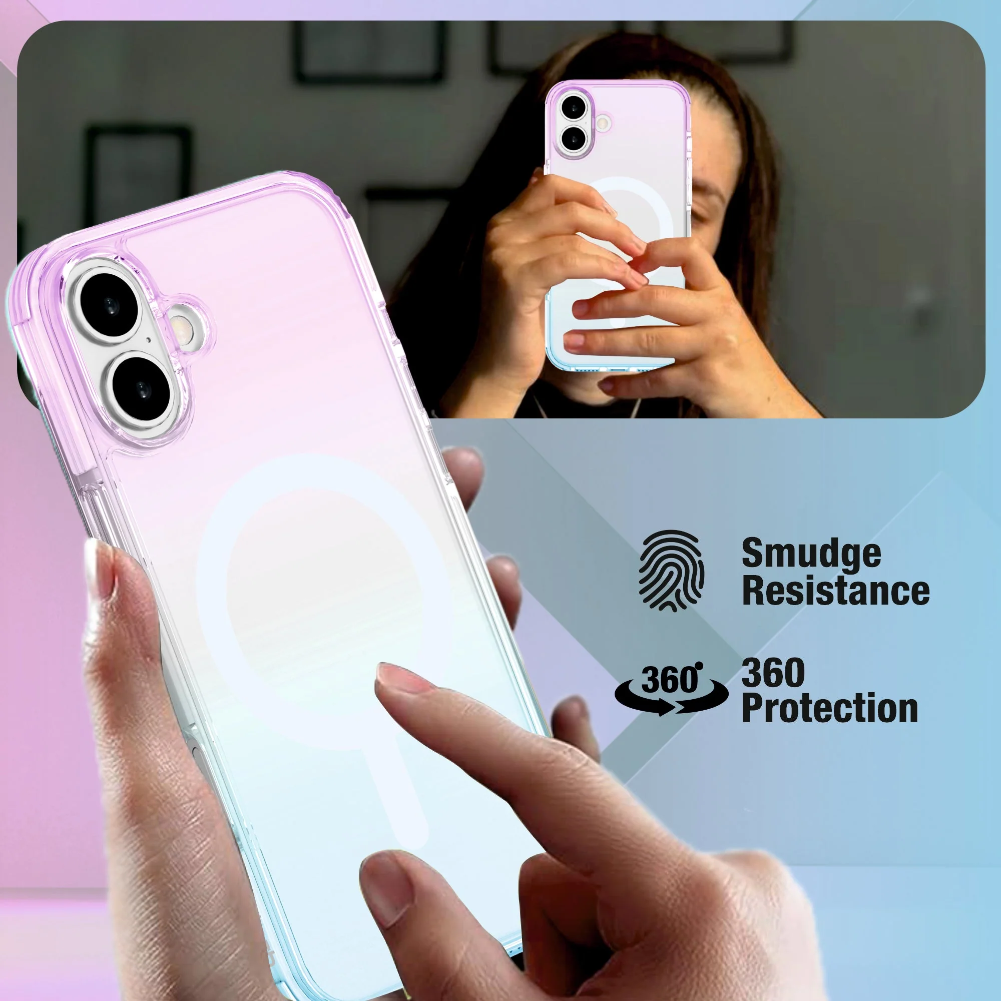 AVON SNAP Dual Colour Mag-Safe Compatible Case for iPhone 16 Series - Image 16