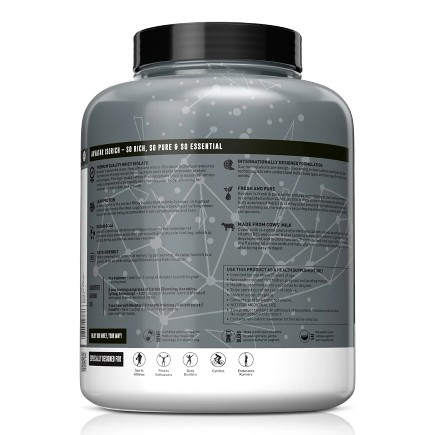 Avvatar ISORICH WHEY Isolate PROTEIN - Image 2