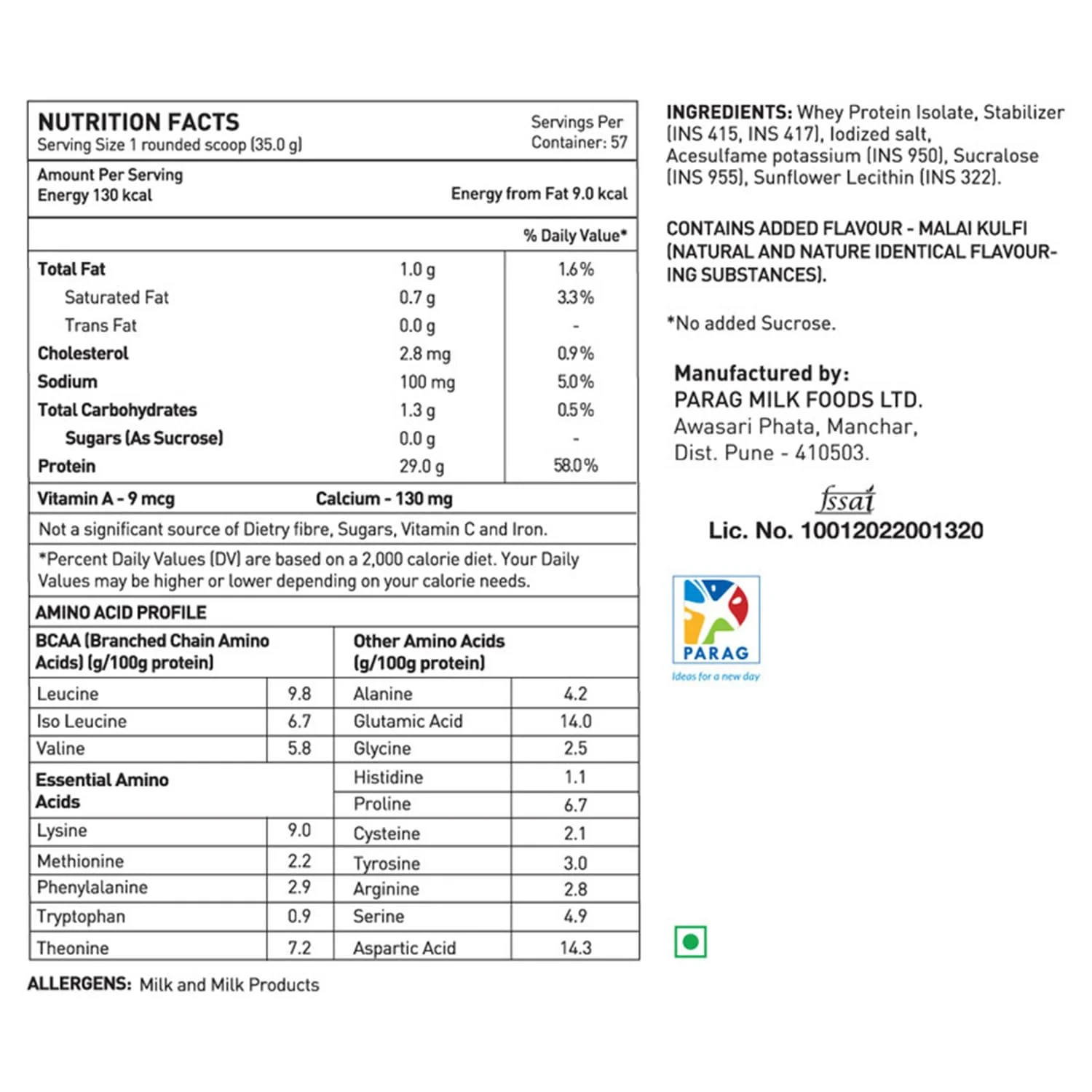 Avvatar ISORICH WHEY Isolate PROTEIN - Image 4