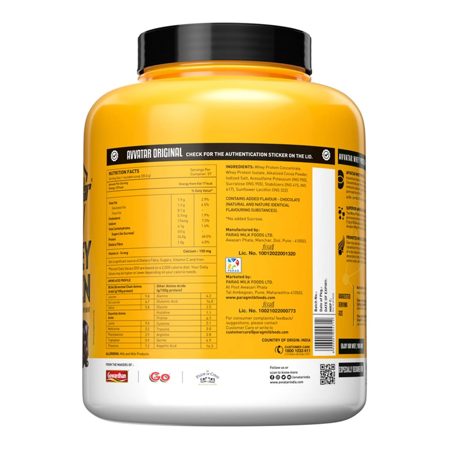 Avvatar WHEY PROTEIN | Isolate & Concentrate Blend - Image 2