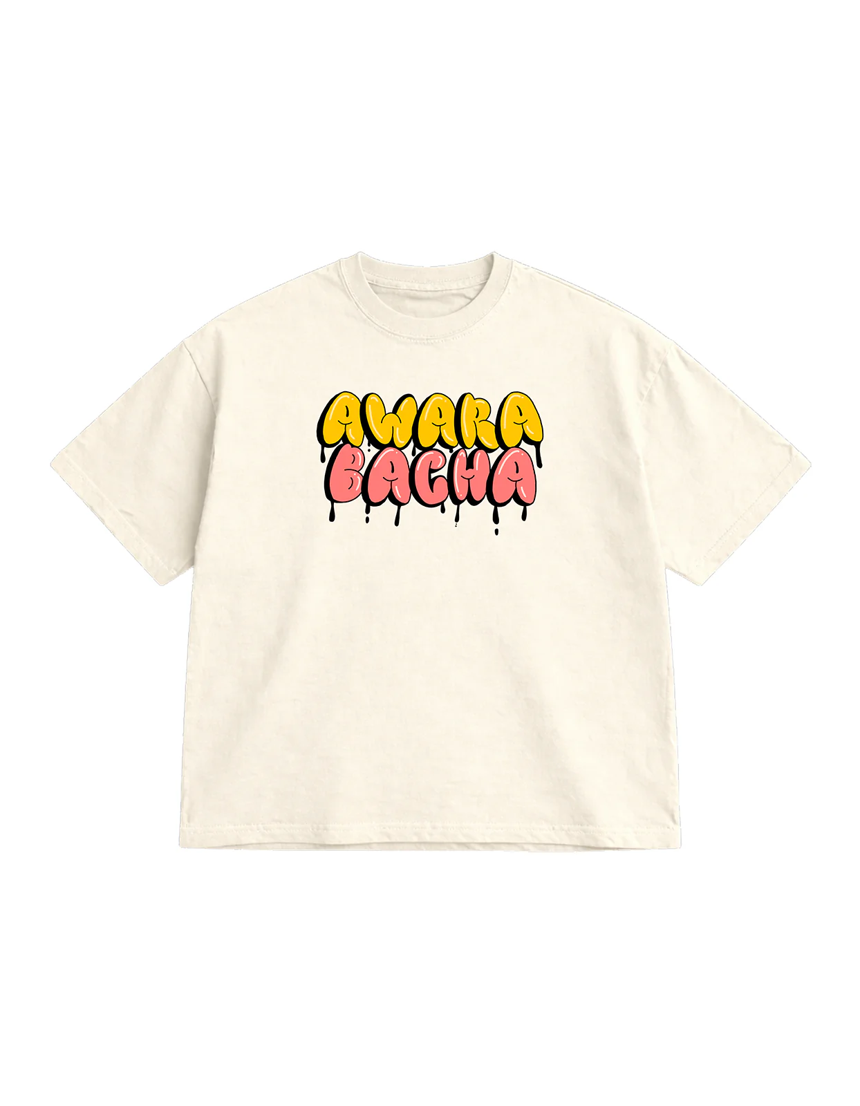 Awara Bacha White Oversize T-Shirt