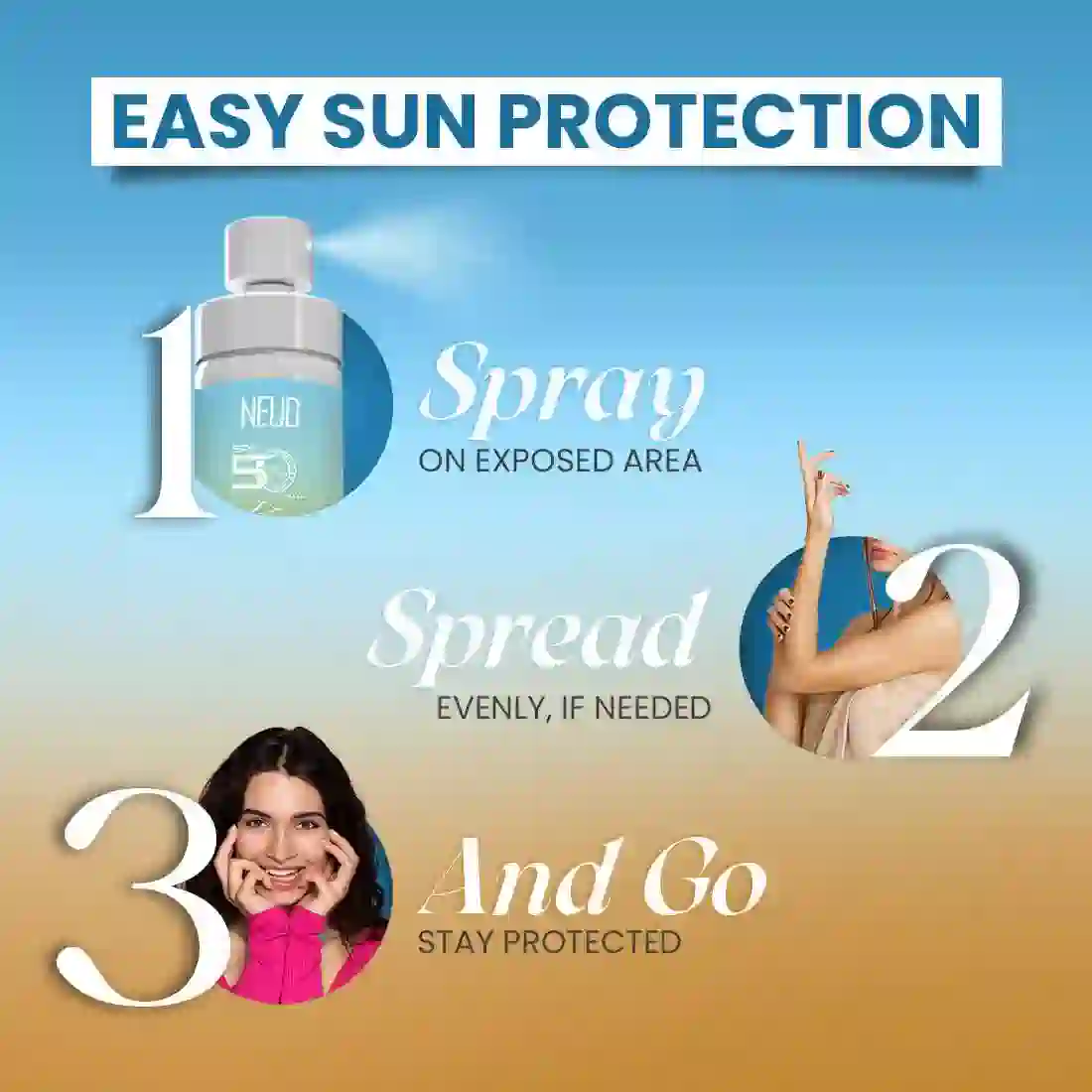 B2G1 Offer: Buy 2 NEUD Invisible Sunscreen Sprays, Get 1 Free - Image 5