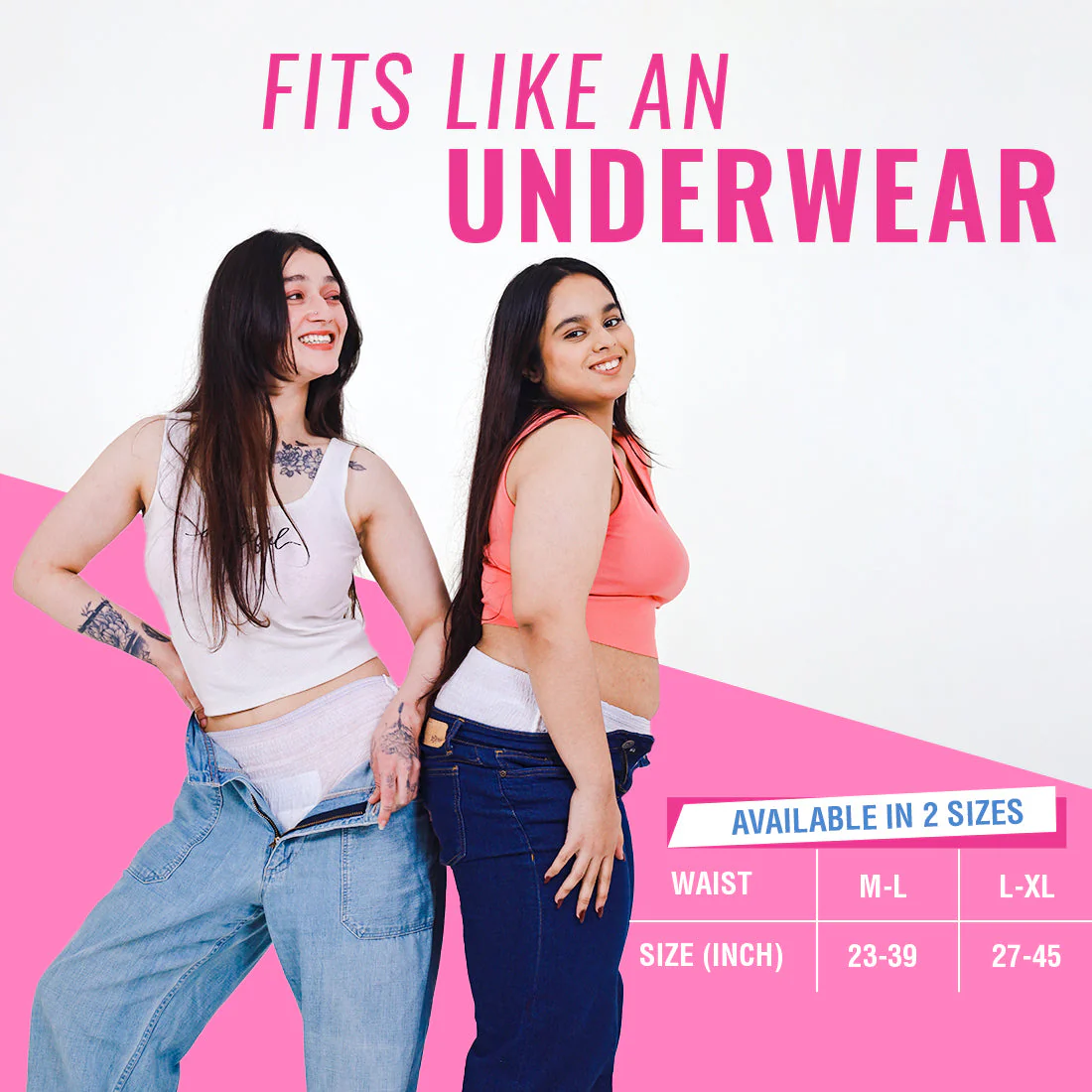 B2G1 Offer: Buy 2 Packs everteen Disposable Period Panties, Get 1 Pack Free - Image 8