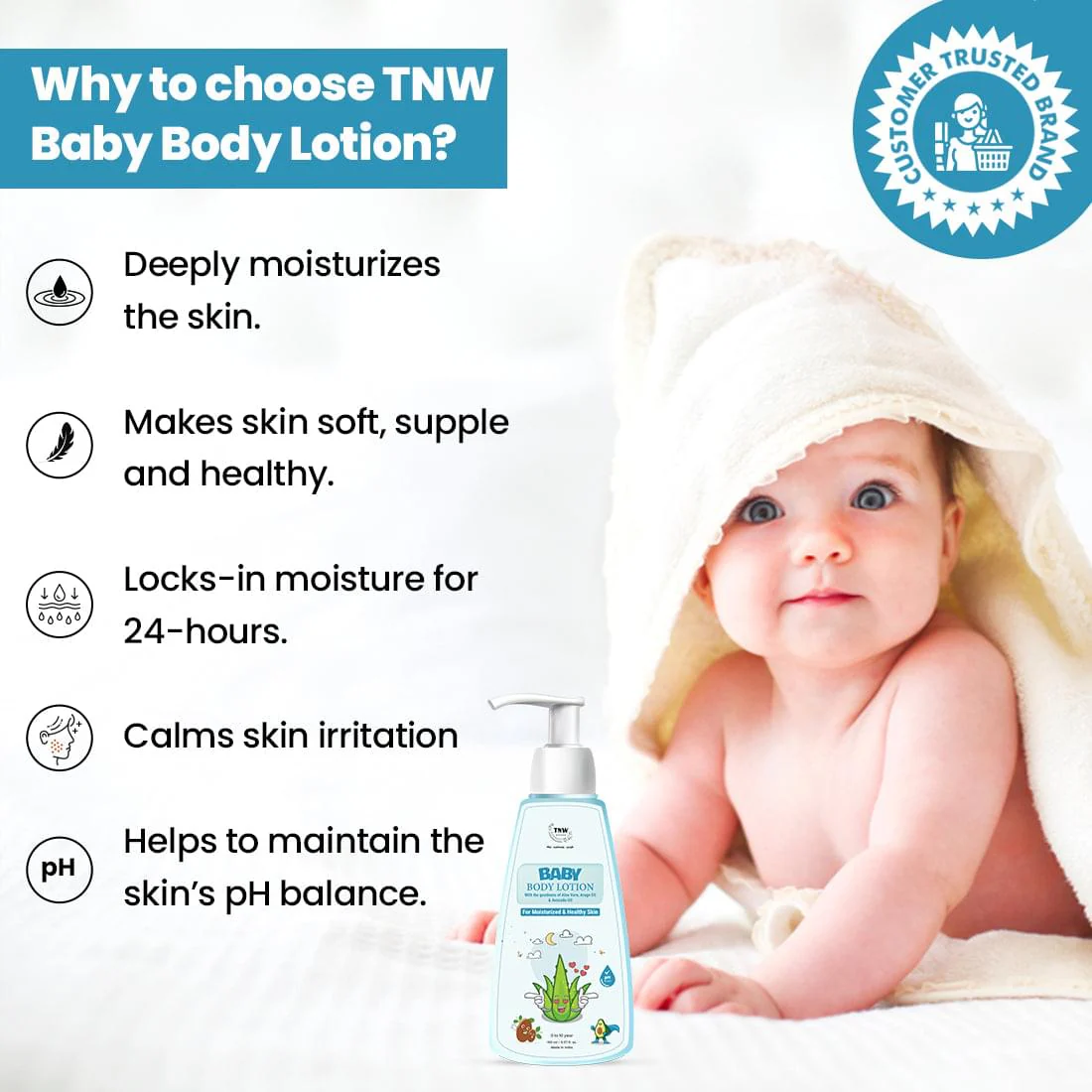 Baby Body Lotion with Natural Ingredients. - Image 4