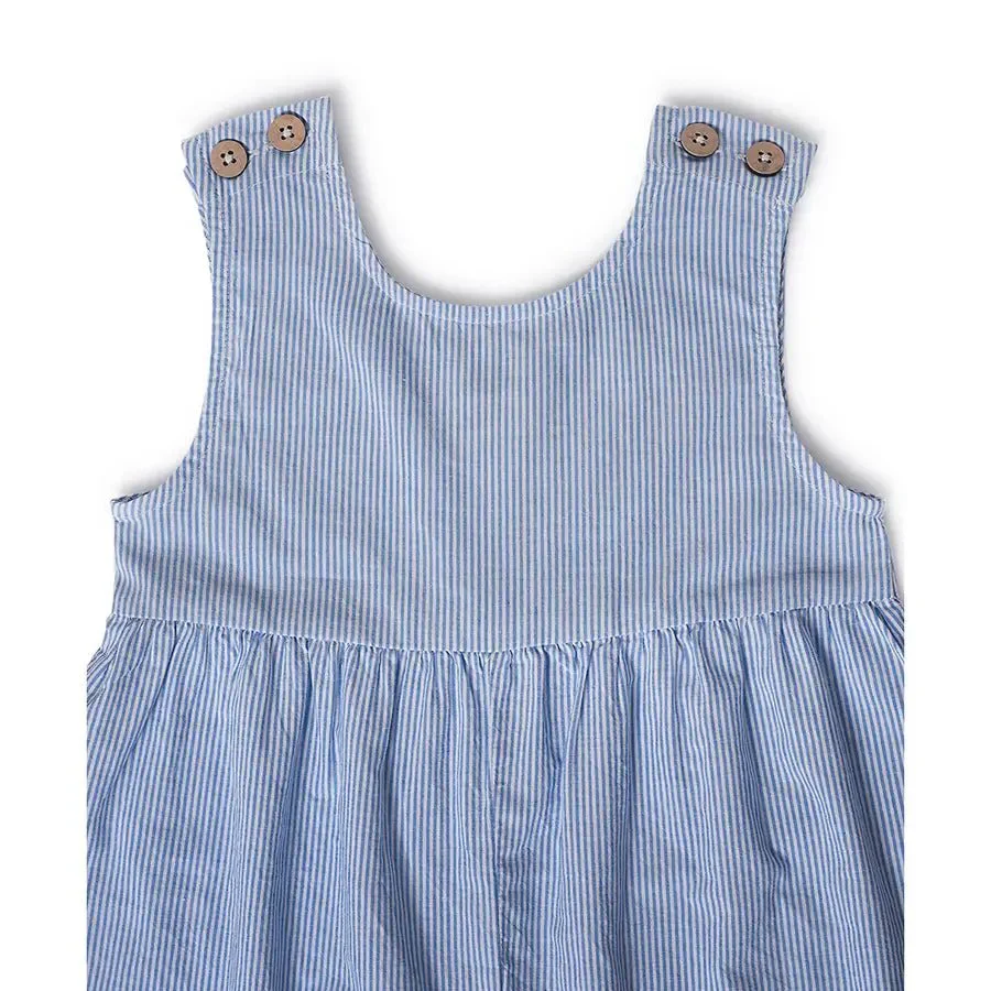 Baby Girl Striped Jumpsuit - Image 3