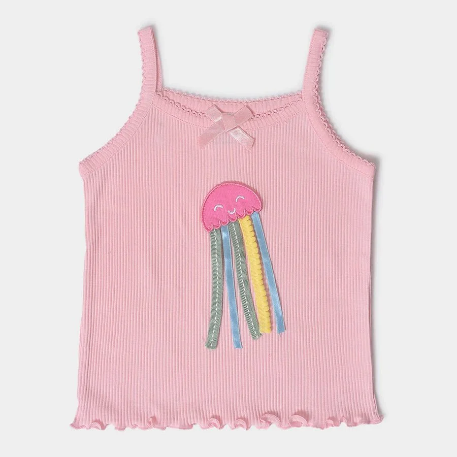 Baby Girl Vest With Sea Animals Print (Pack Of 3) - Image 5