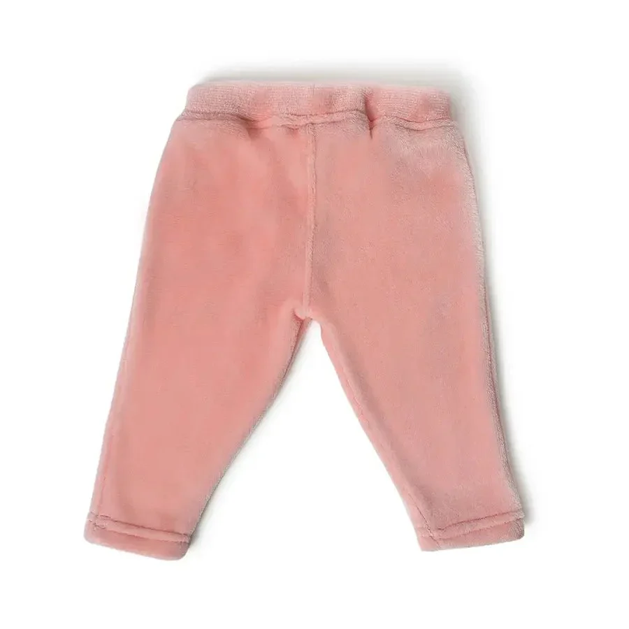 Baby Girls Ice Cream Print Sweatshirt & Pyjama Set For Baby - Image 8