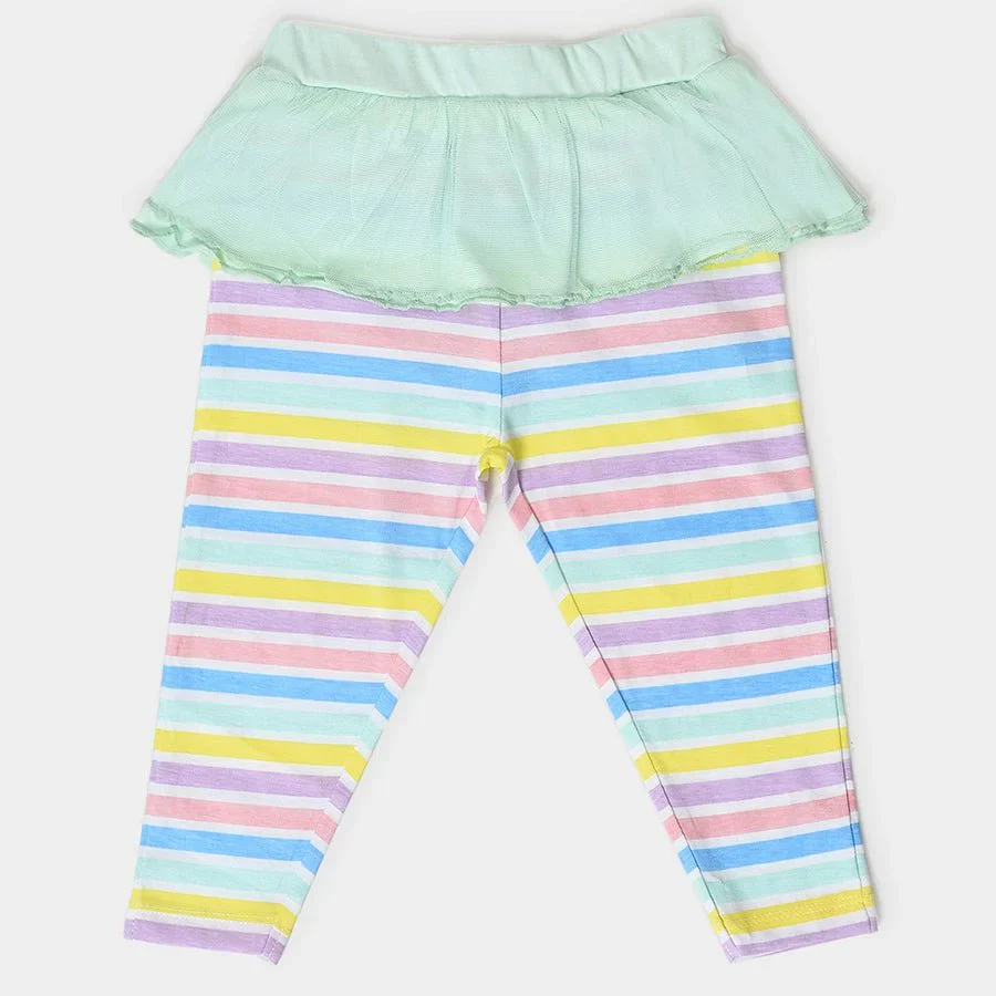 Baby Girls Striped - Front Open Vest & Legging Set - Image 10