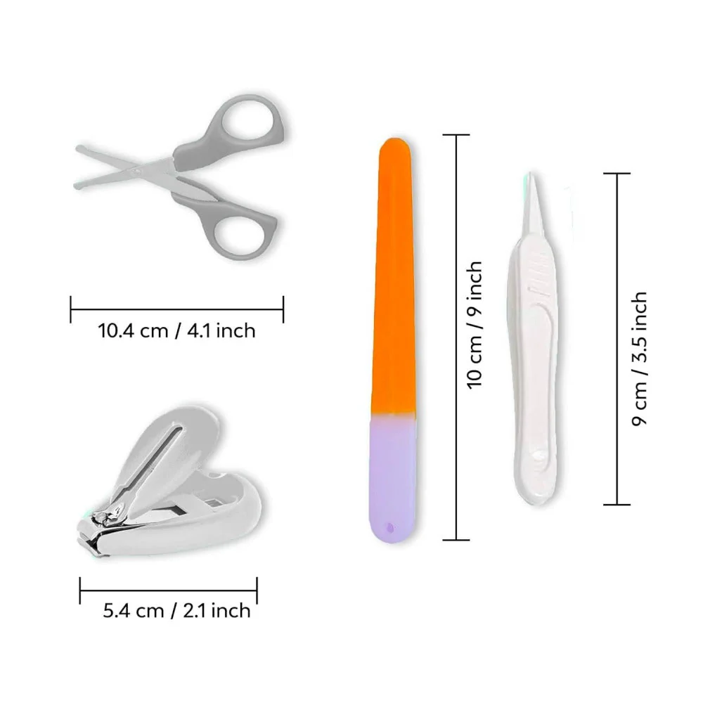 Baby Hooded Blanket Towel And Nail Care Kit - Image 8