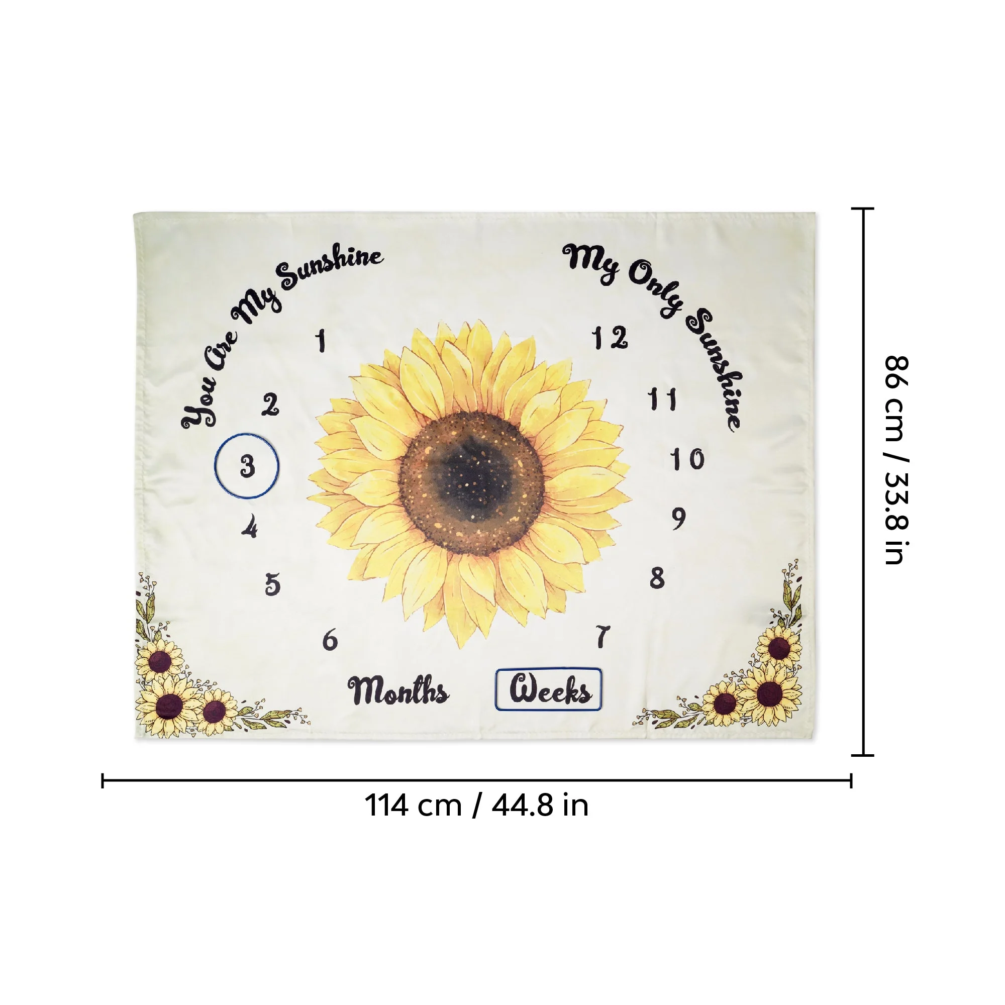 Baby Milestone Blanket - Image 4