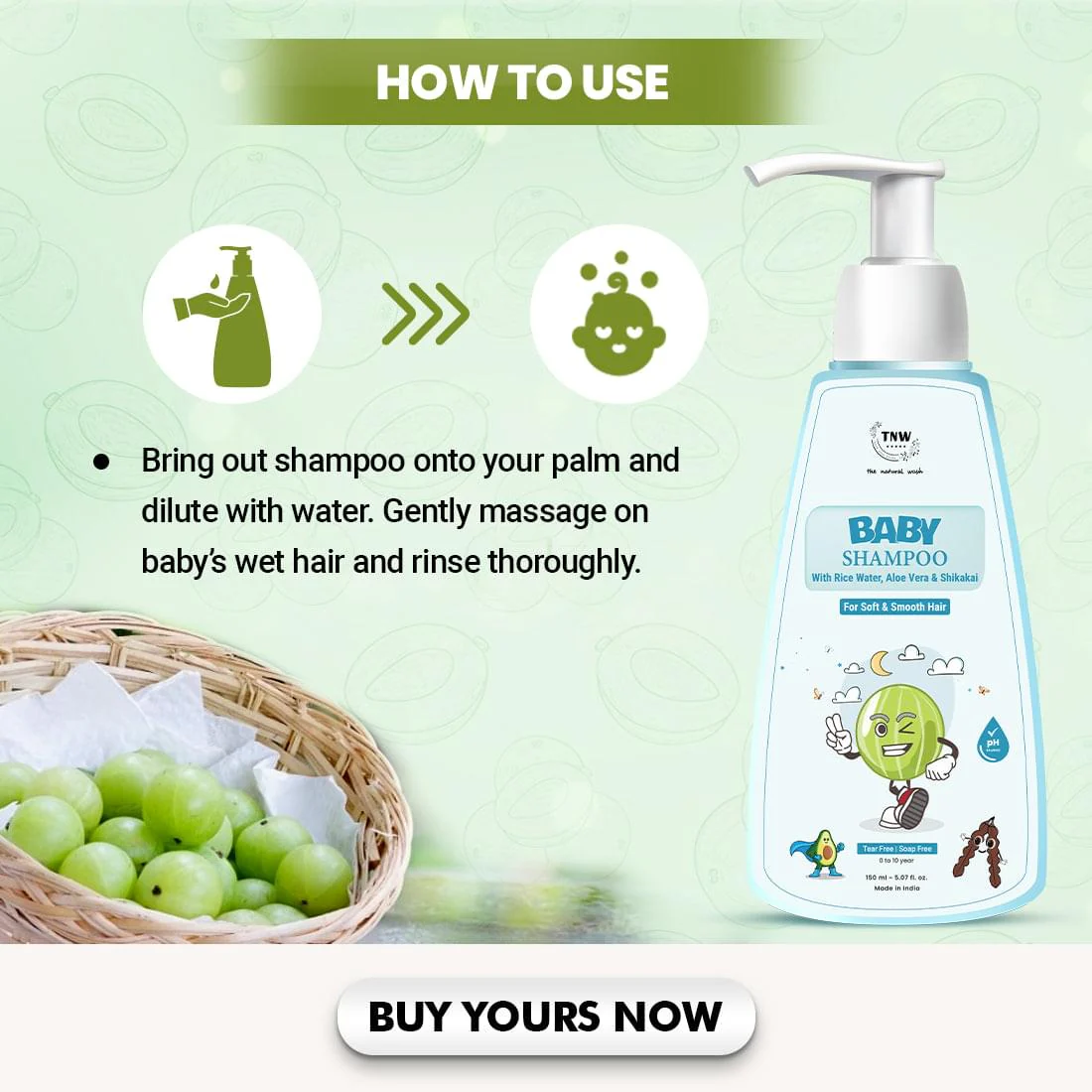 Baby Shampoo with Natural Ingredients. - Image 4