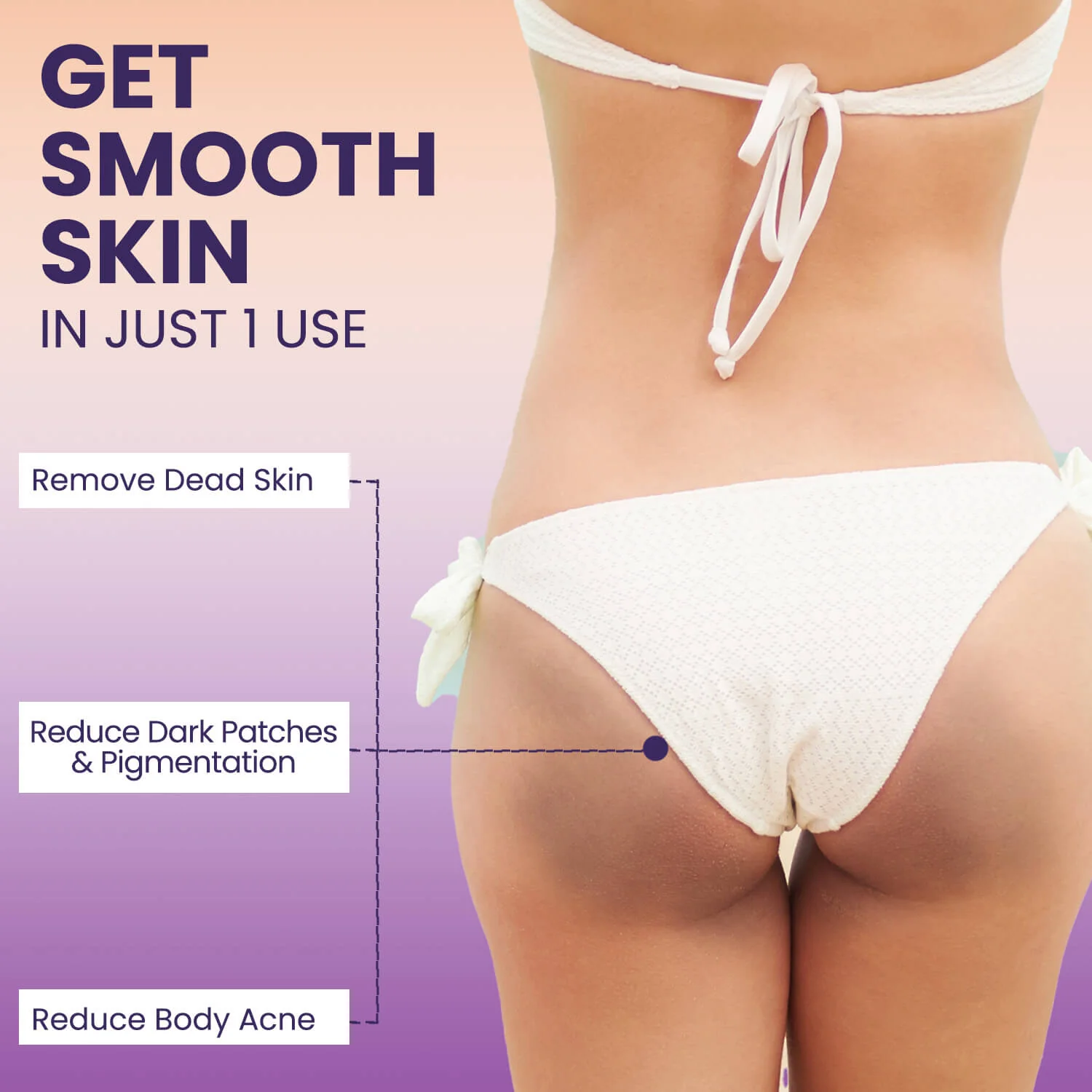 Back and Bum lightening Cream - 100gm - Image 7
