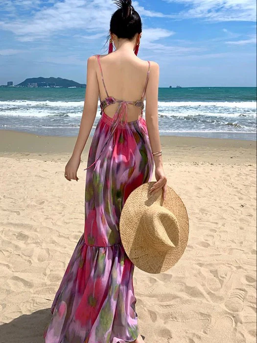 Backless Beach Dress - Image 4