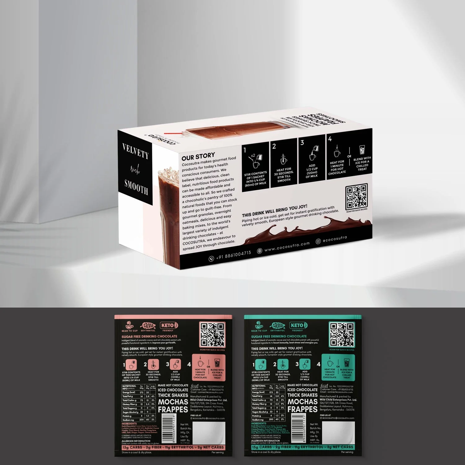 BALANCE & DEFEND Sugar Free Drinking Chocolate Mix - Image 2