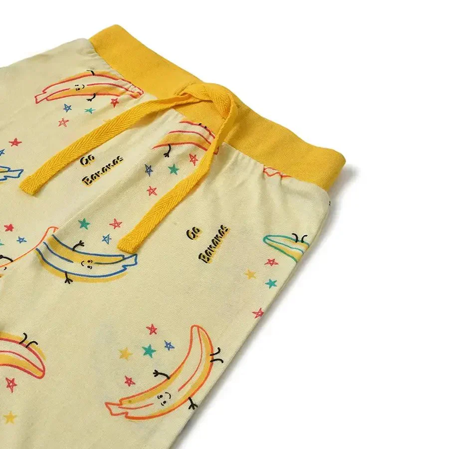 Banana Print Slumber Set (T-Shirt & Pyjama Set) - Image 10