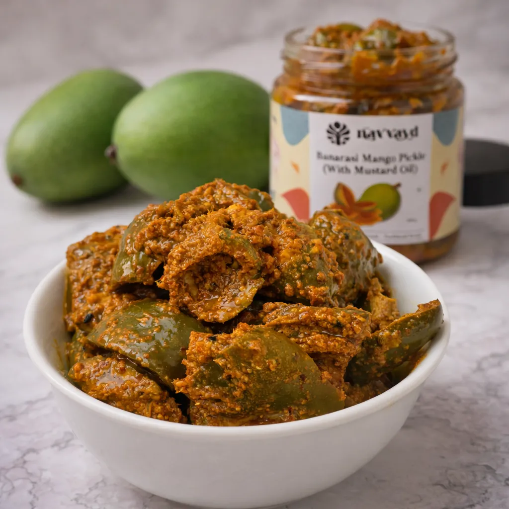 Banarasi Aam Ka Achaar | Banarasi Mango Pickle (With Mustard Oil) - Image 10