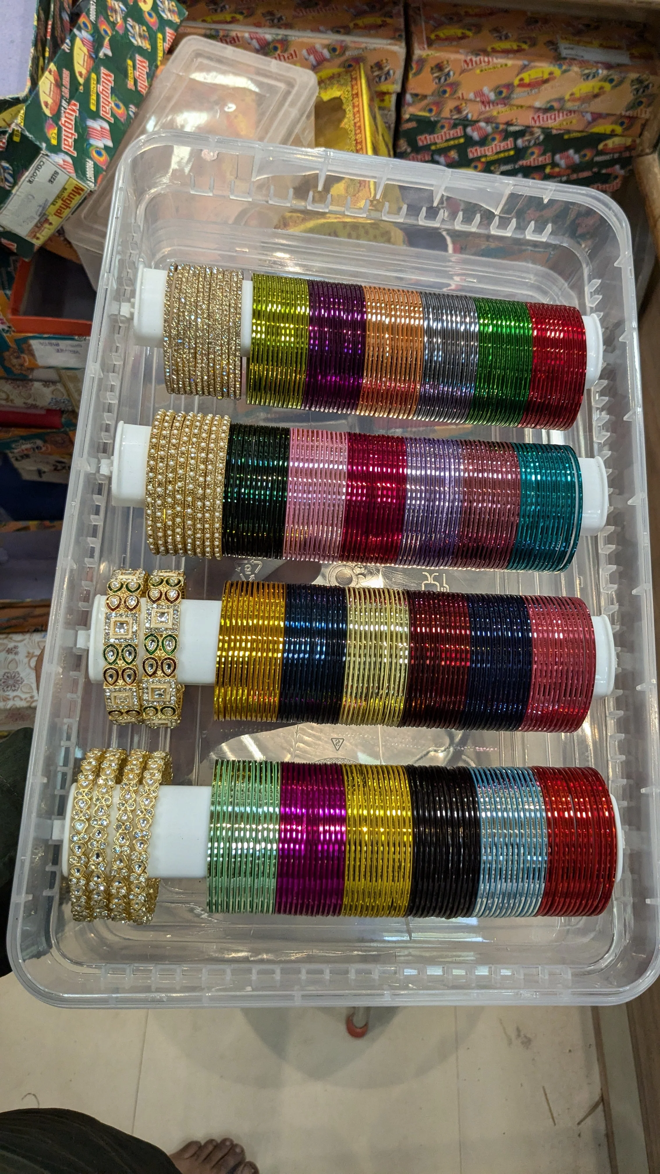 Bangles combo with siders and organizer - Image 26