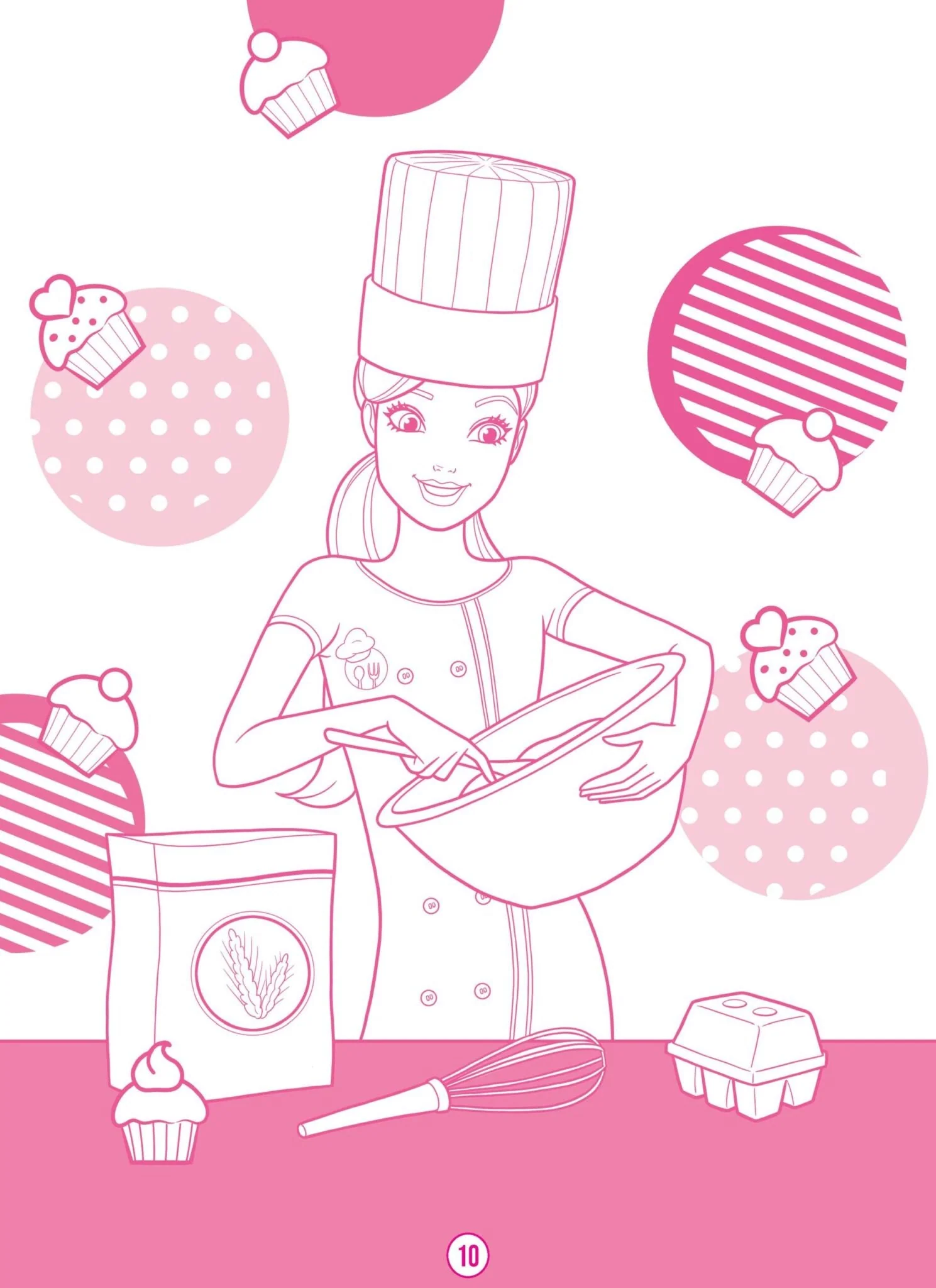 Barbie Dreamhouse Adventures - Mega Colouring Book - Image 3