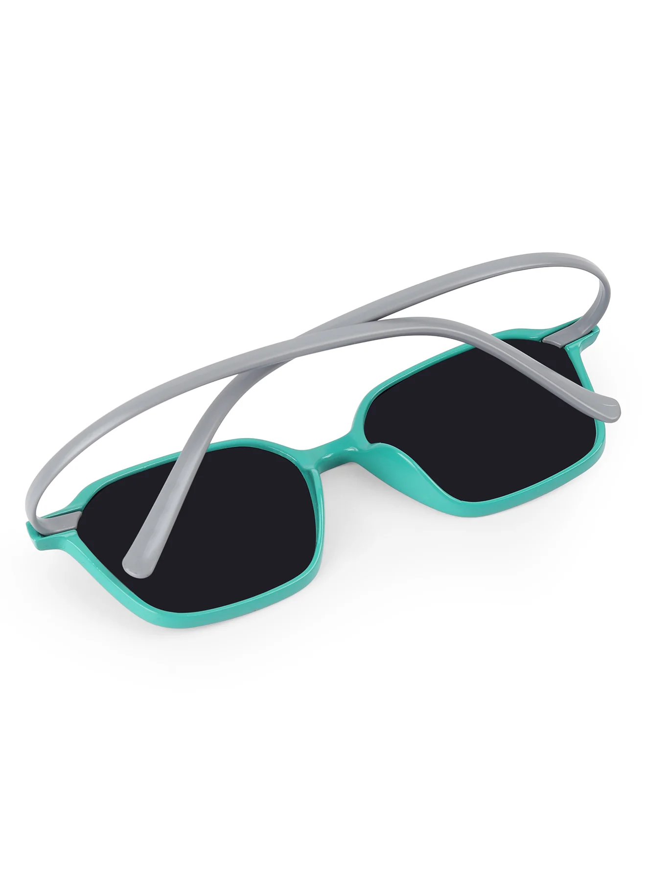 Barebeam Green Square Kids Sunglasses - Image 2