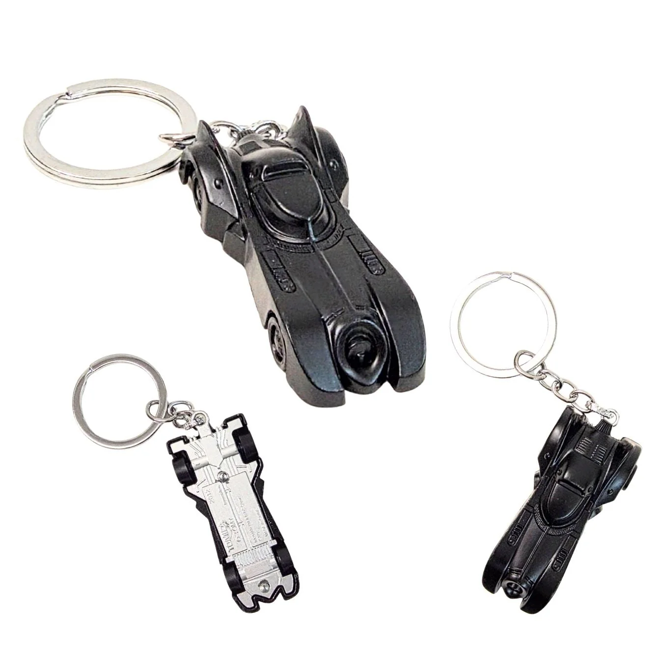 Batmobile with Wheels | Batman - Metal Keyring (7 cm)