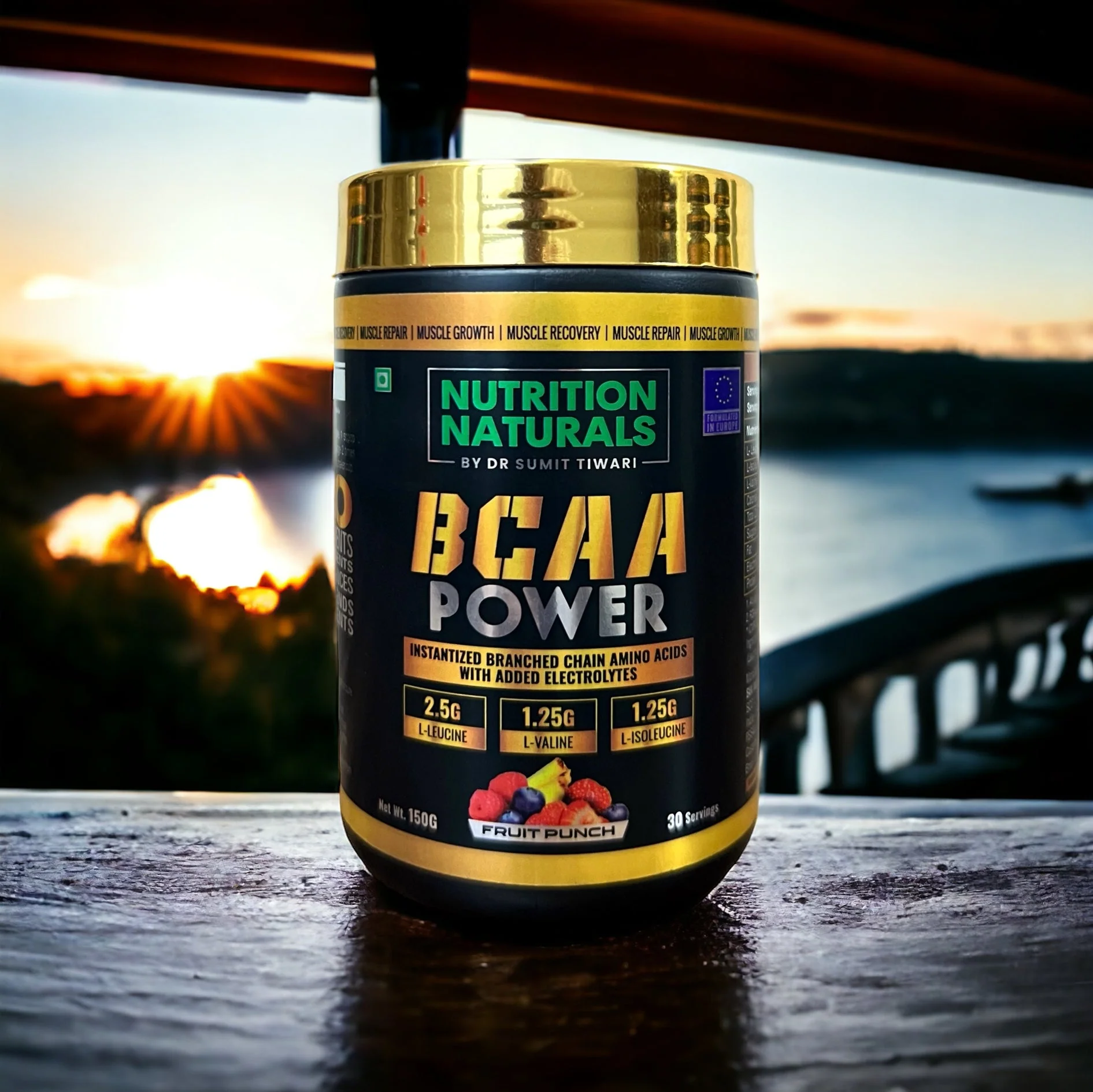 BCAA Power | 5g BCAAs per Serve (2:1:1) | Intra & Post-Workout Muscle Recovery, Endurance & Energy | Sugar-Free · Caffeine-Free · Vegetarian