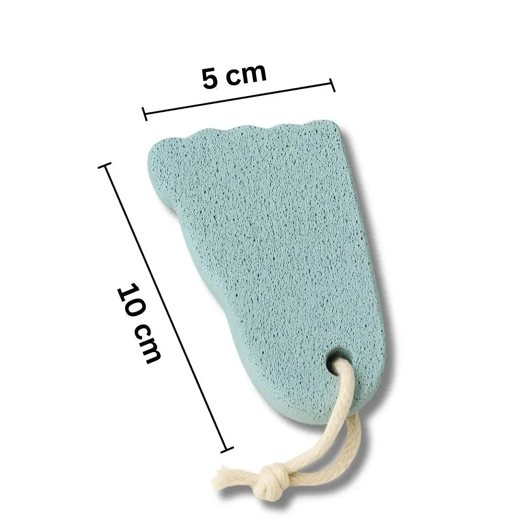 Be Organic Foot-Shaped Pumice Stone for Cracked Heels and Dead Skin Removal – Natural Foot Scrubber - Image 6