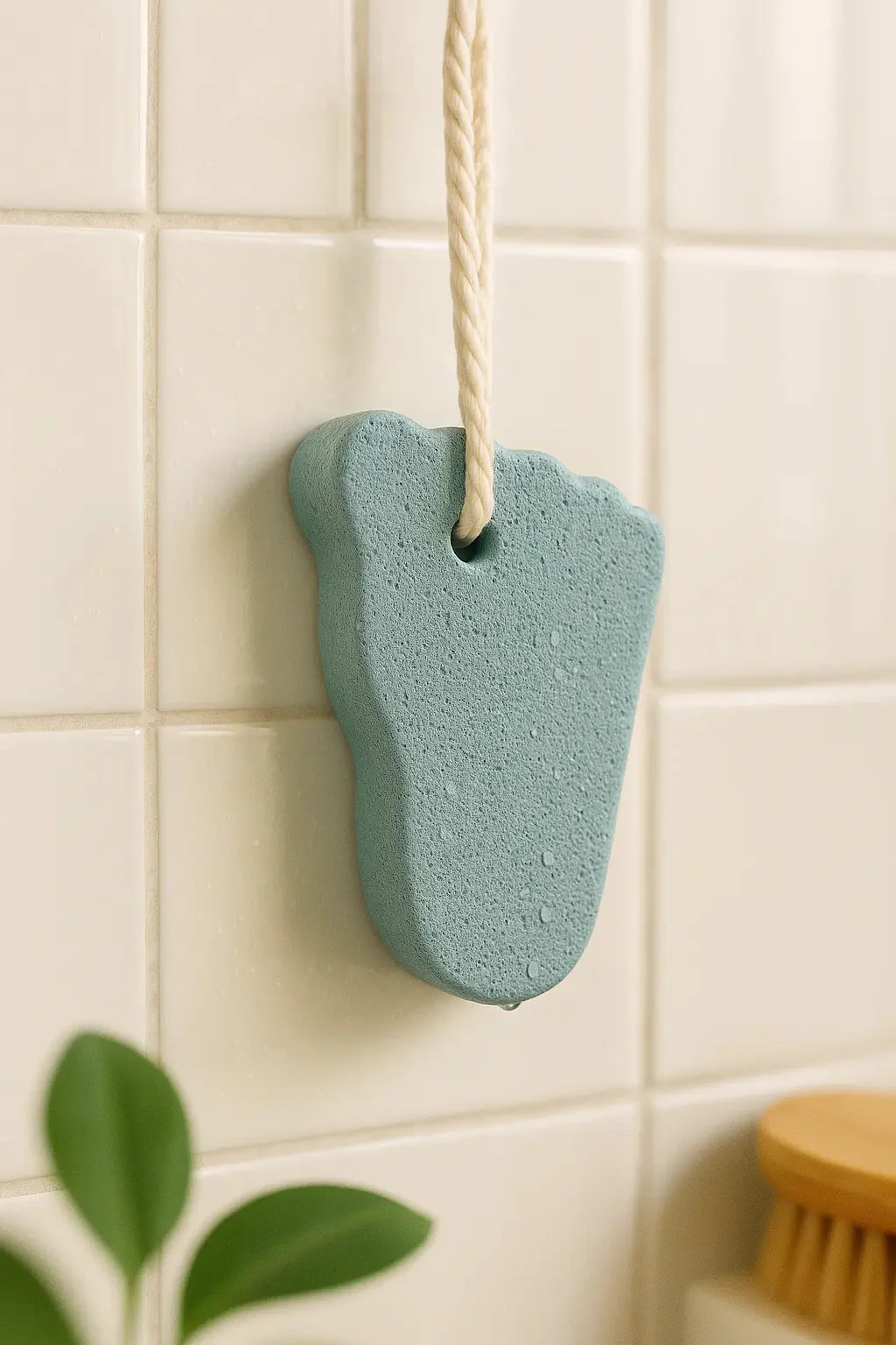 Be Organic Foot-Shaped Pumice Stone for Cracked Heels and Dead Skin Removal – Natural Foot Scrubber - Image 8