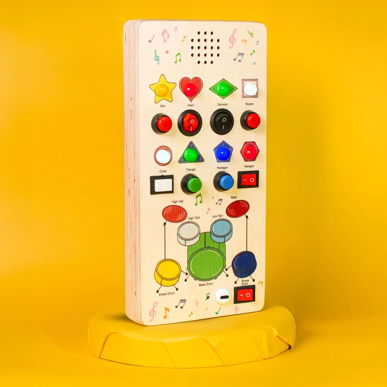 Beat Maker Montessori Busy Board - V9 Rechargeable - Image 4
