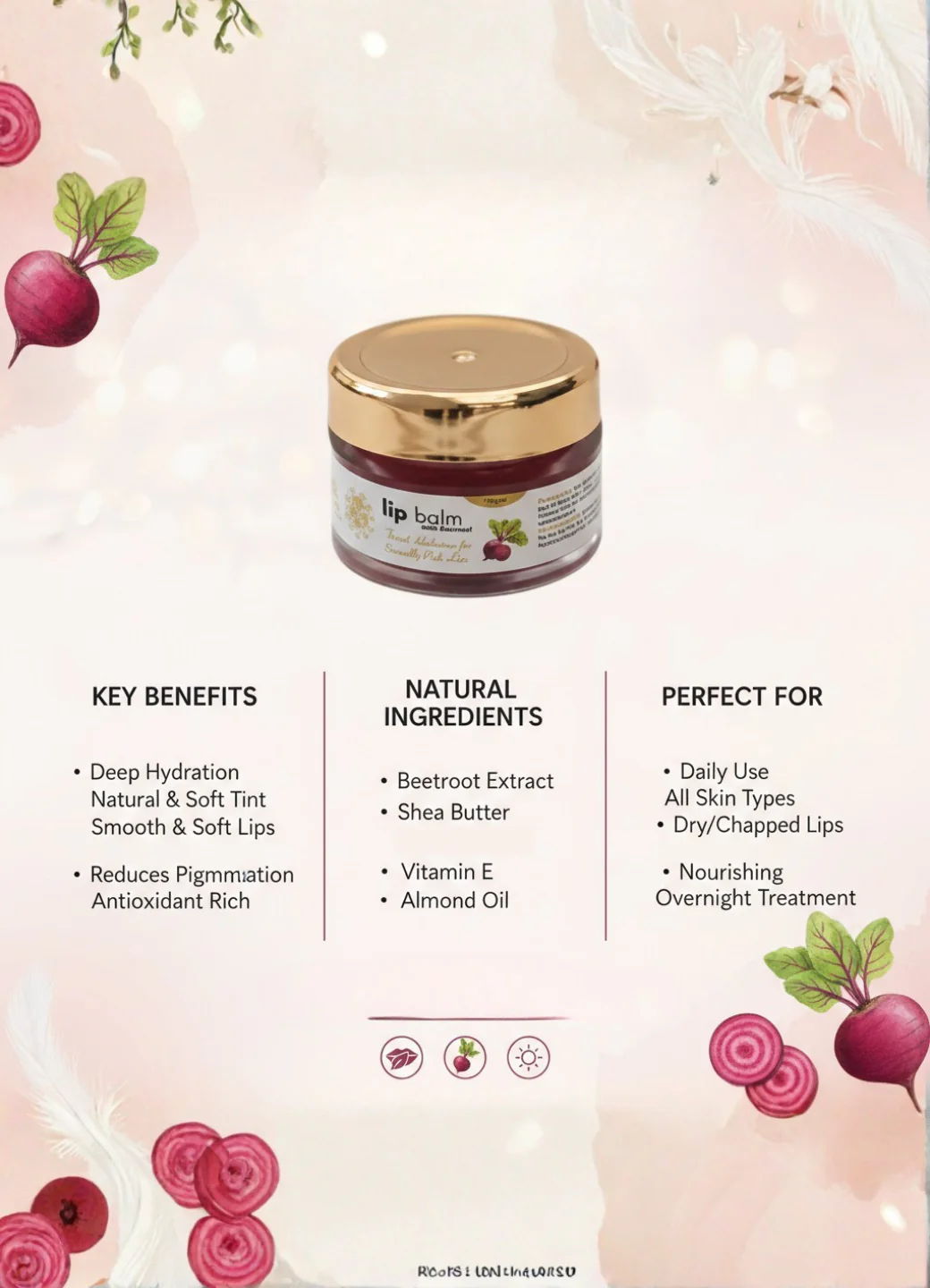 Beetroot Lip Balm - Image 3
