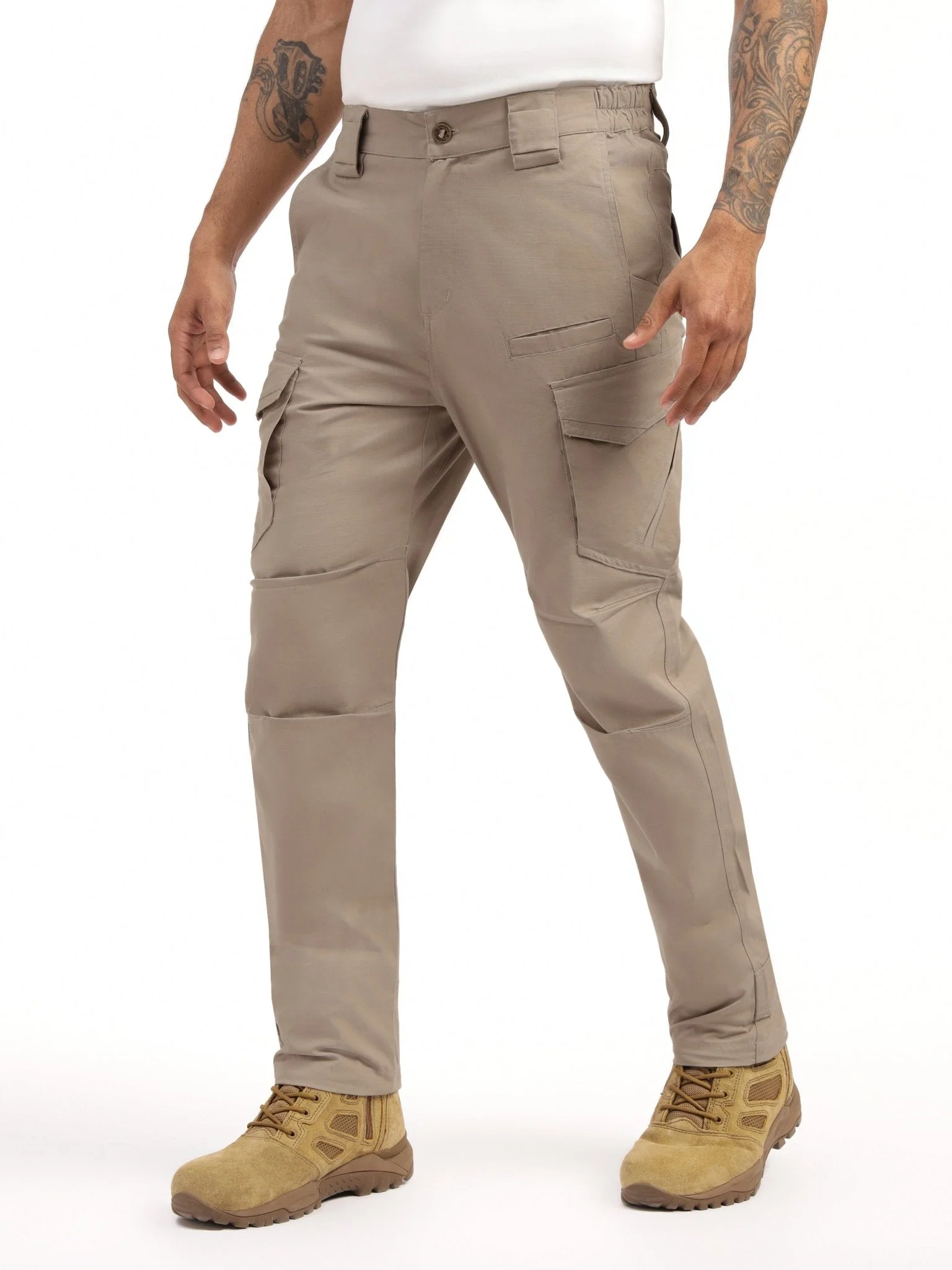 Beige Achiever Tactical Pant - Image 19