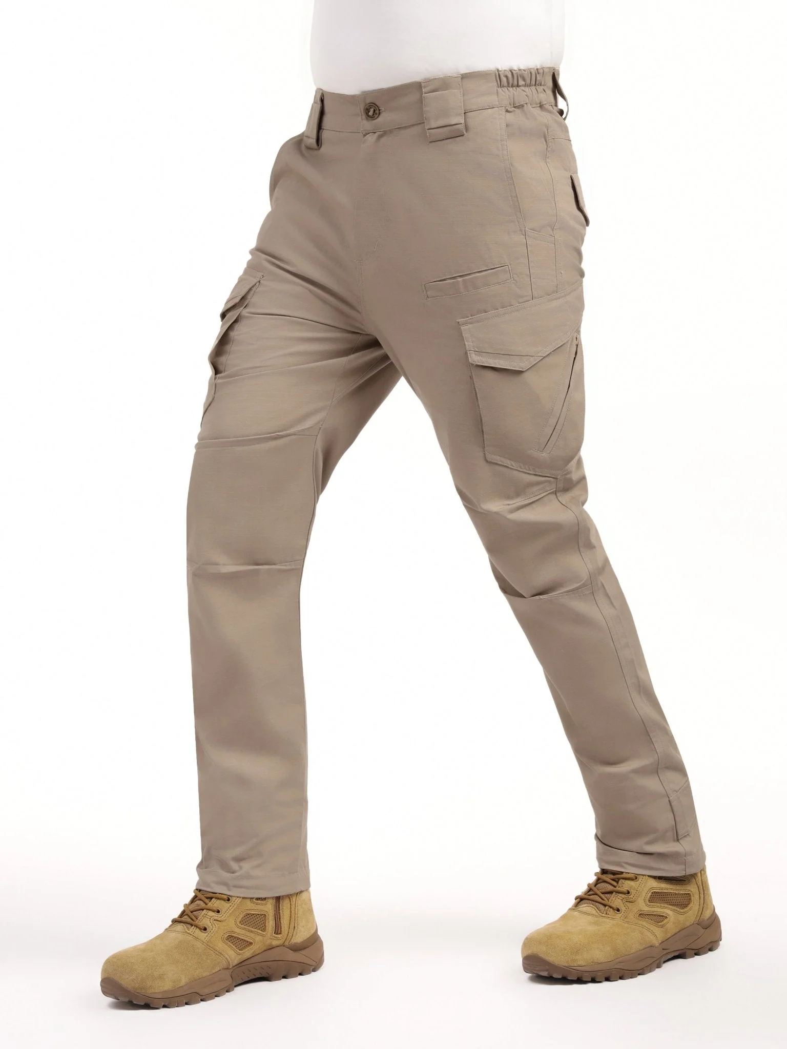 Beige Achiever Tactical Pant - Image 3