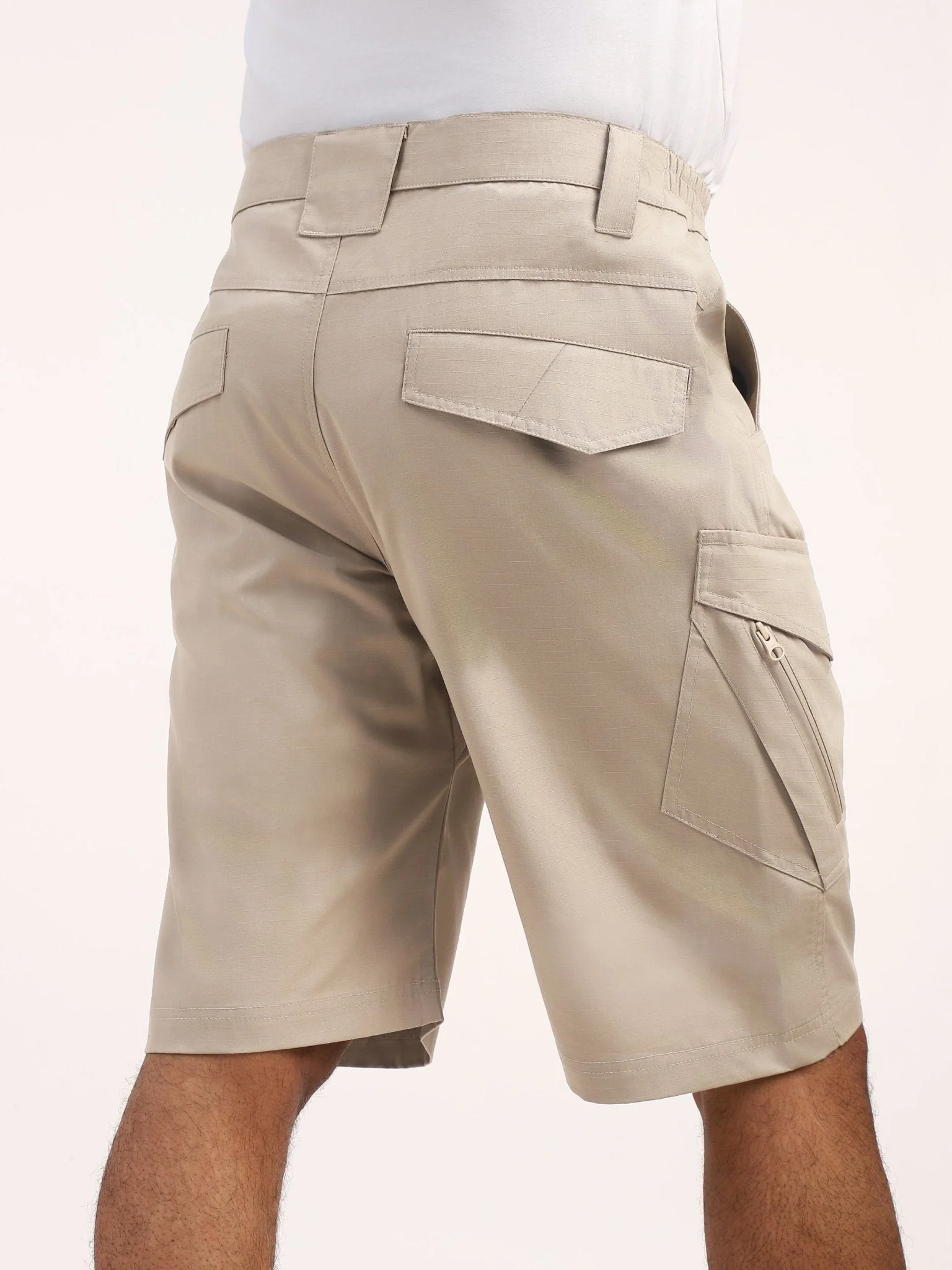 Beige Explorer Tactical Shorts - Image 6