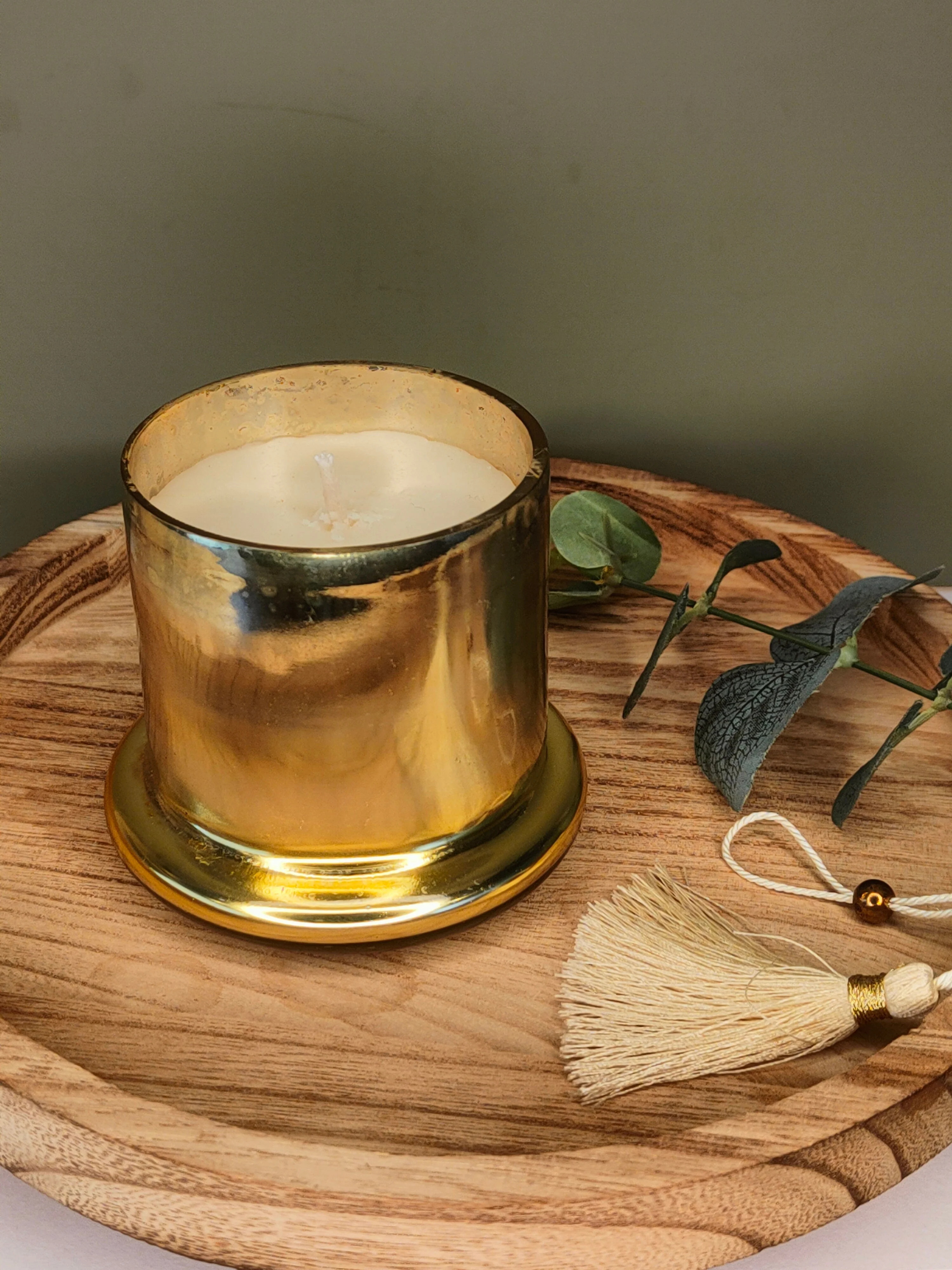 Bell Jar Candle Golden - Image 3