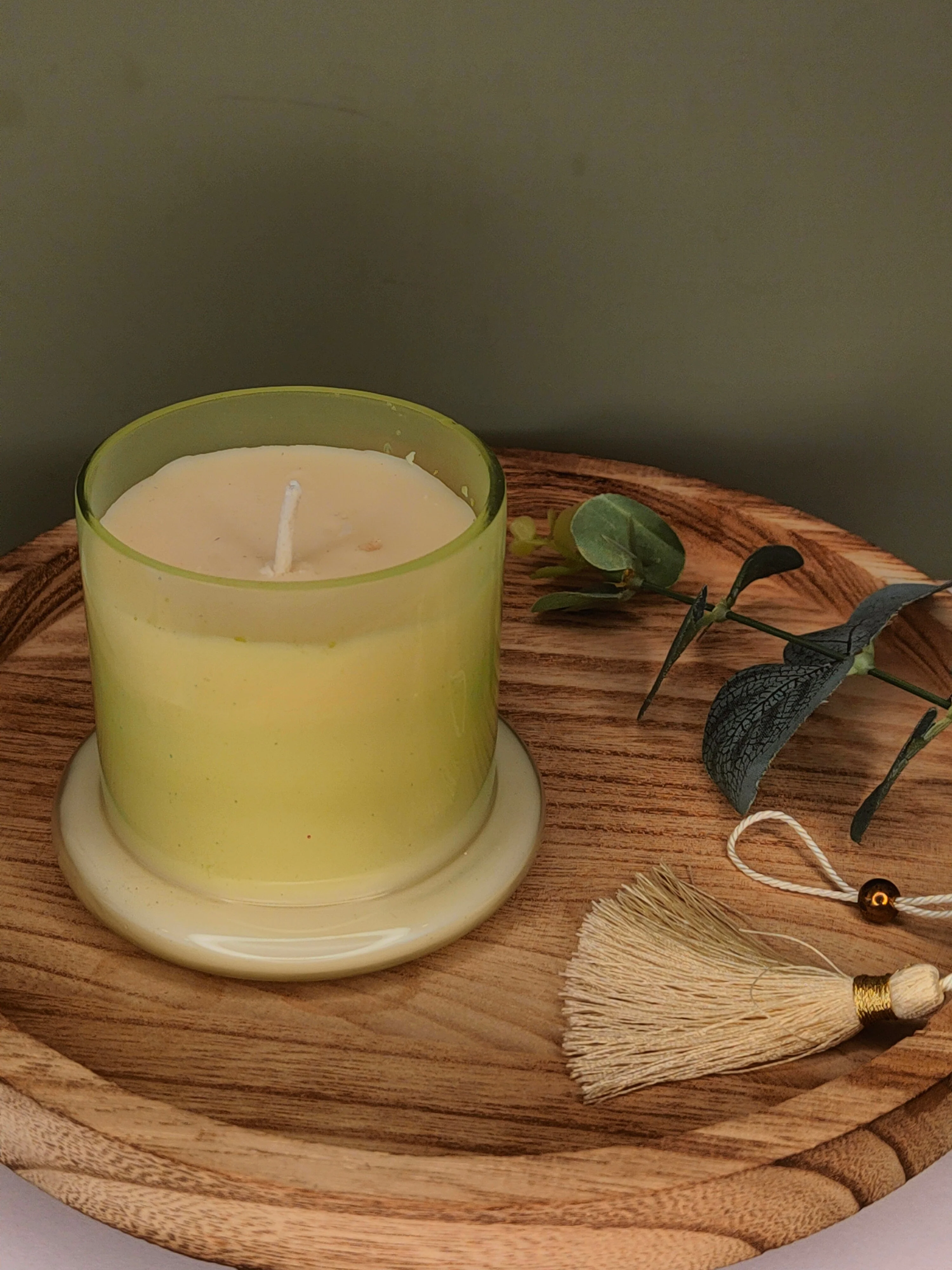 Bell Jar Candle Off White - Image 3
