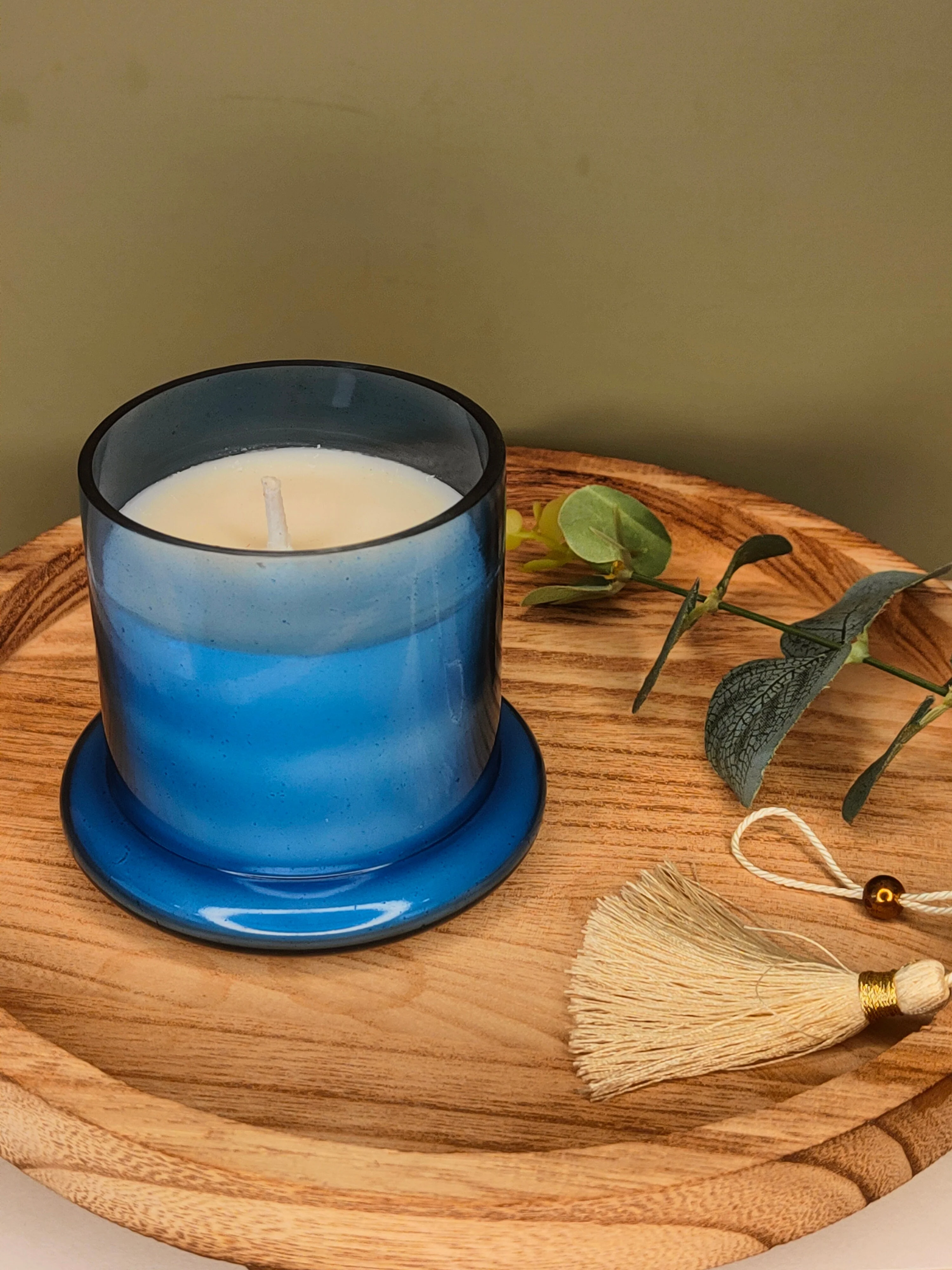 Bell Jar Candle Royal Blue - Image 3