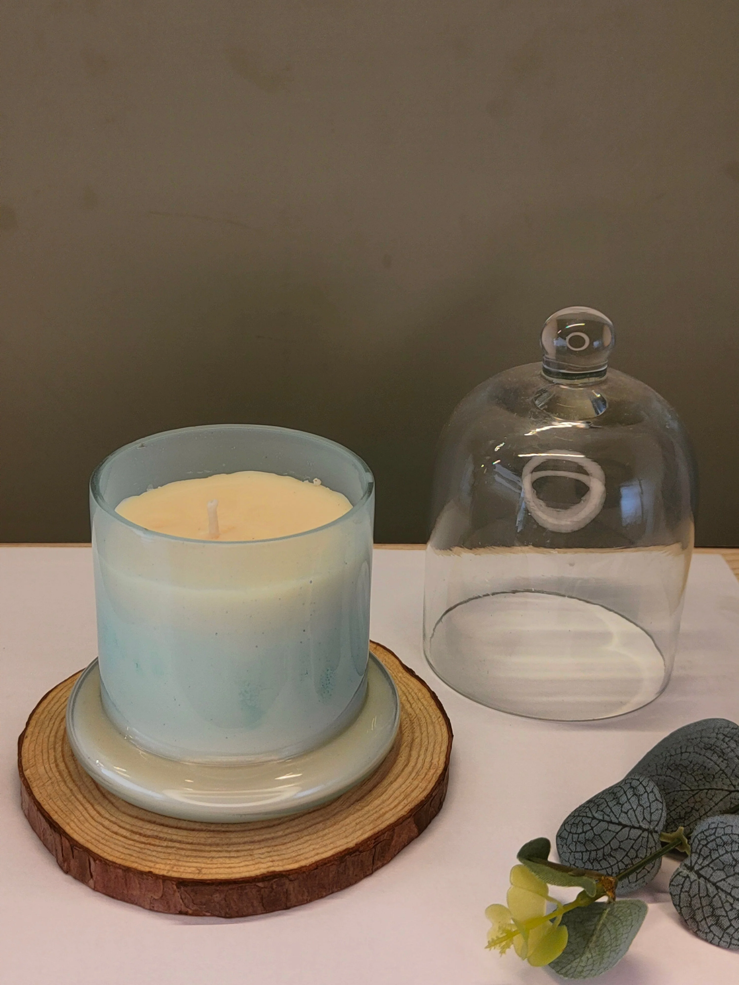 Bell Jar Candle White - Image 2
