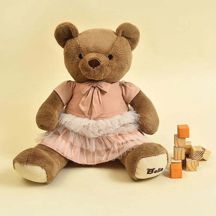 Bella Teddy Bear Soft Toys For Newborn Baby - Image 3