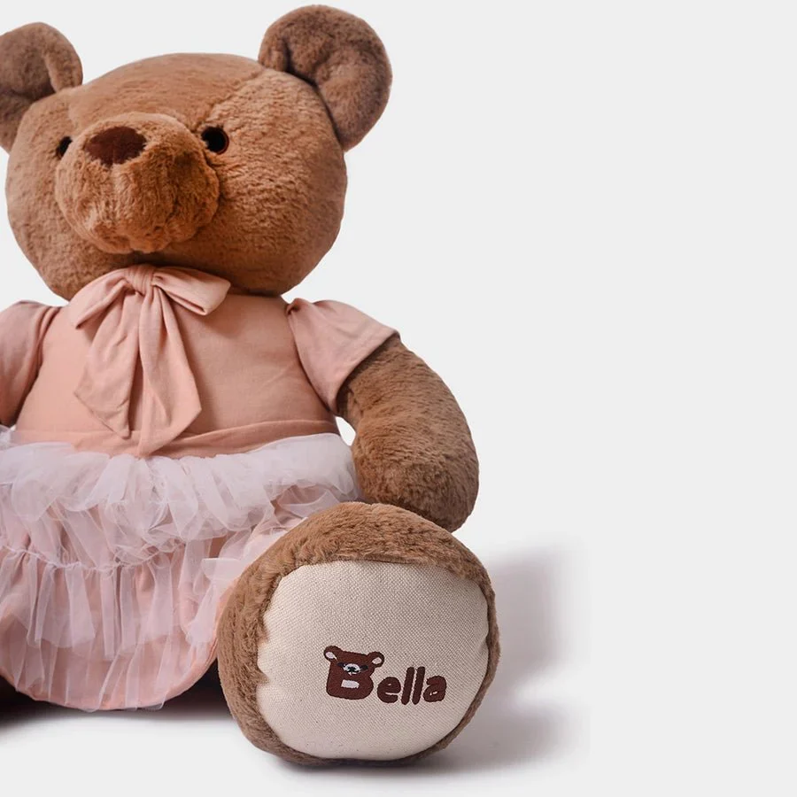Bella Teddy Bear Soft Toys For Newborn Baby - Image 7
