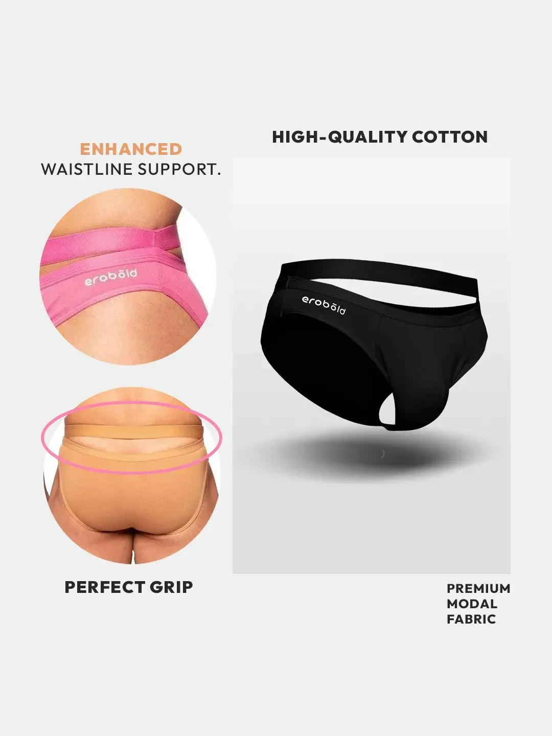 BellyBand Brief /Ibis Rose - Image 5