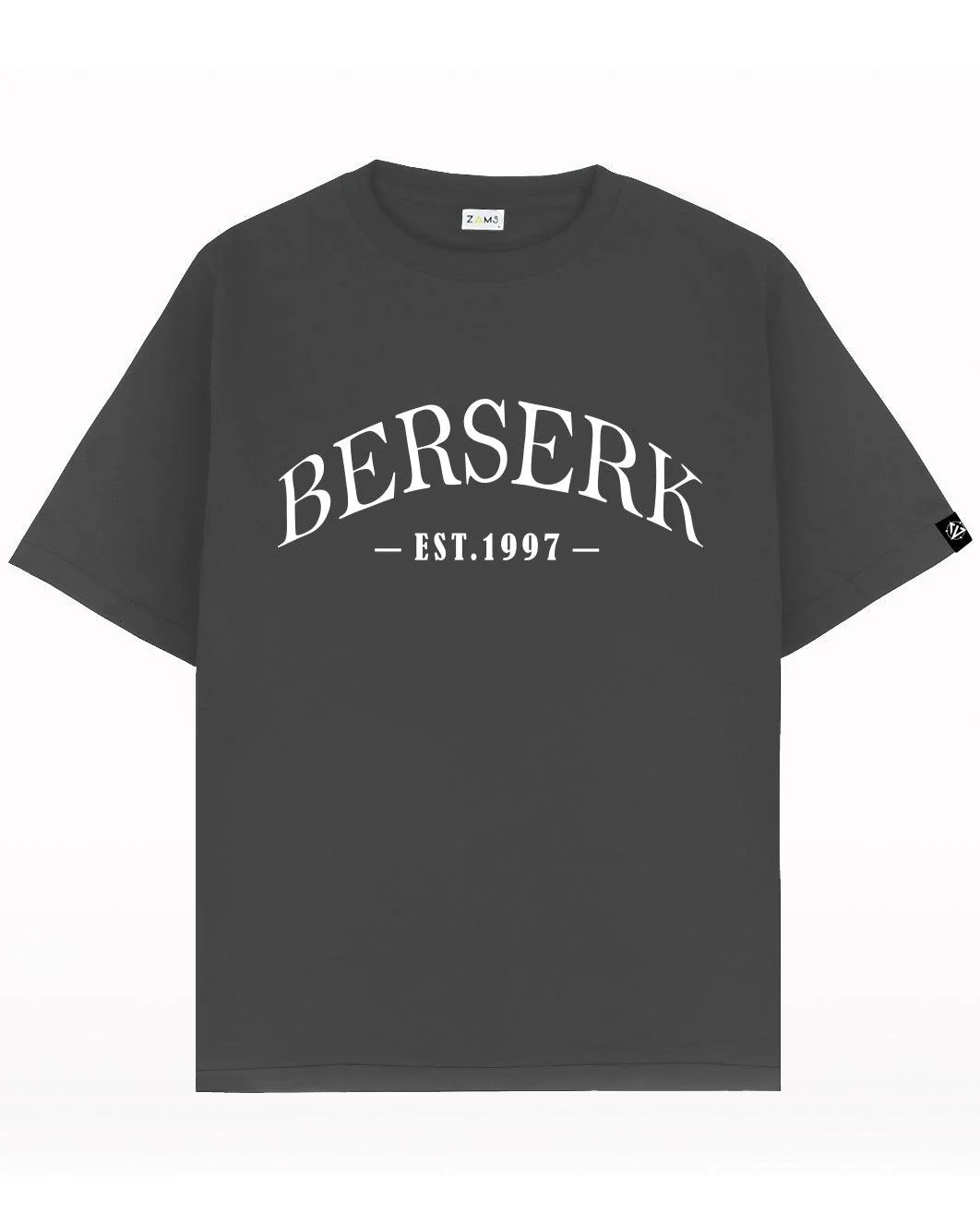Berserk / Vintage Charcoal Gray / Oversized T-Shirt - Image 4