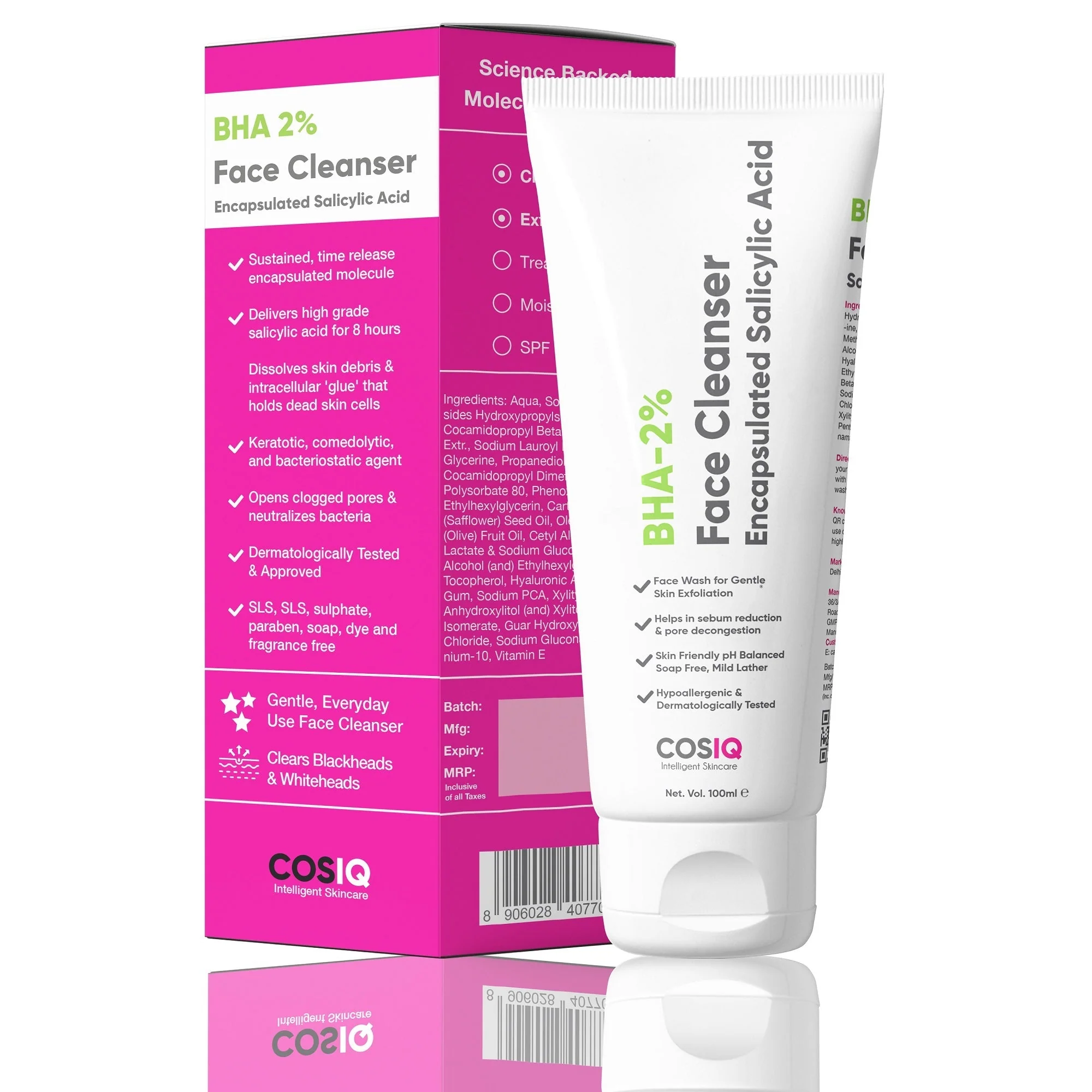 BHA-2% Salicylic Acid Face Cleanser, 100ml - Image 15