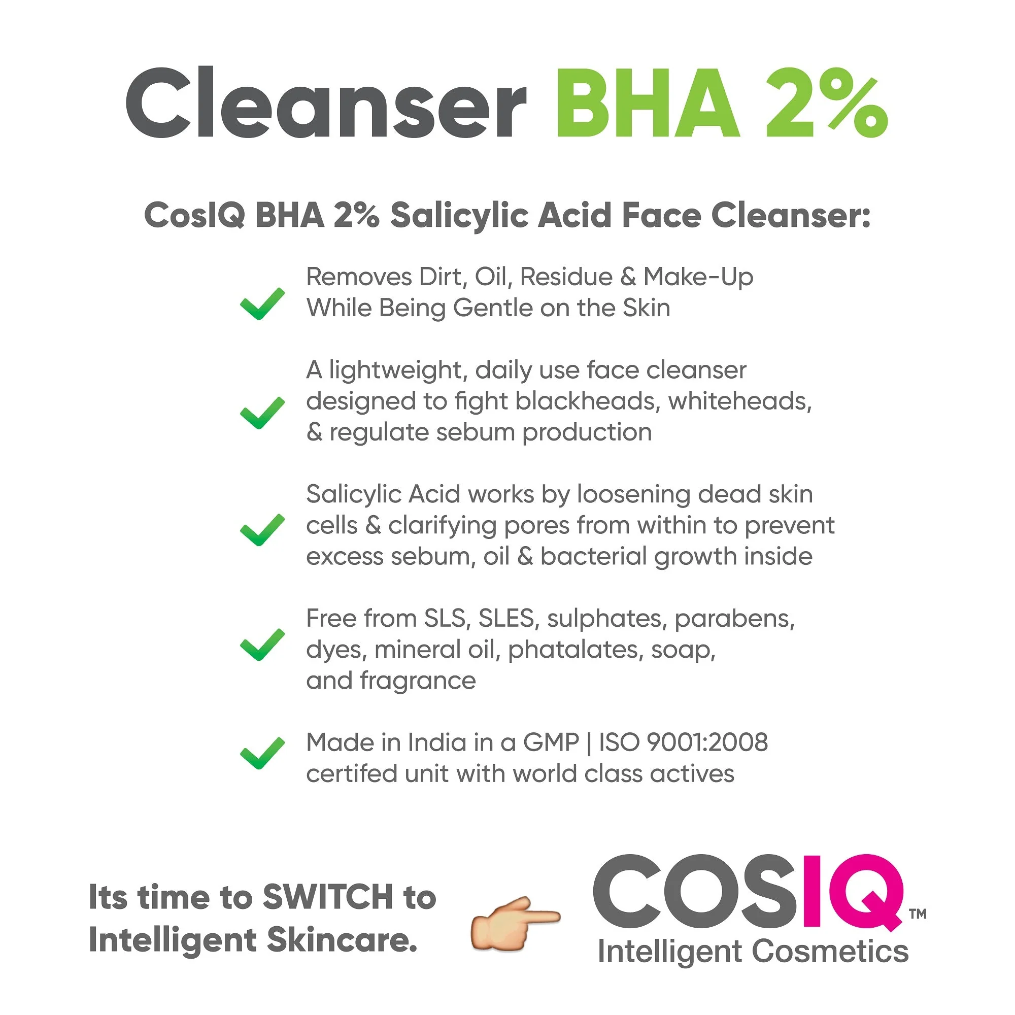 BHA-2% Salicylic Acid Face Cleanser, 100ml - Image 7