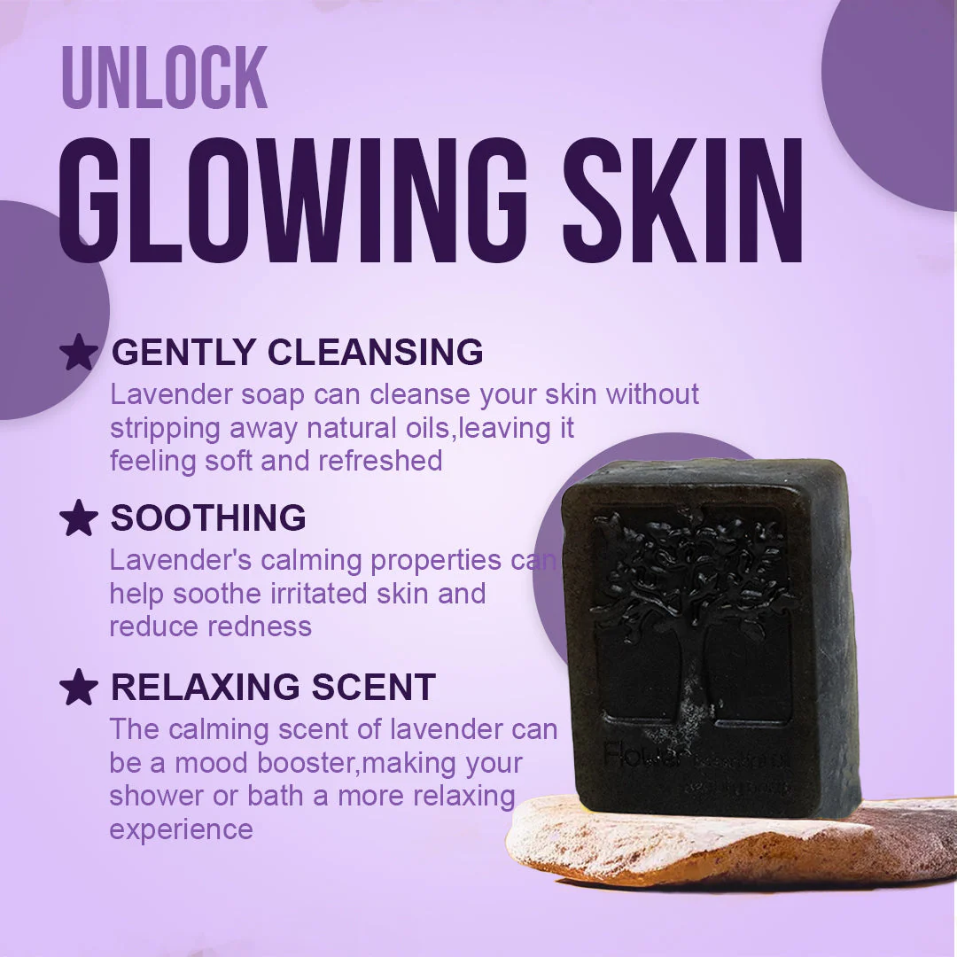 Bhoomi Herbal India Lavender Mystique Soap - Image 4