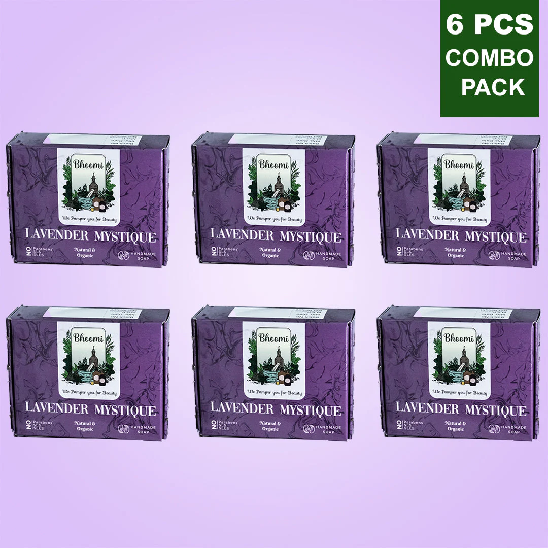 Bhoomi Herbal India Lavender Mystique Soap - Image 8